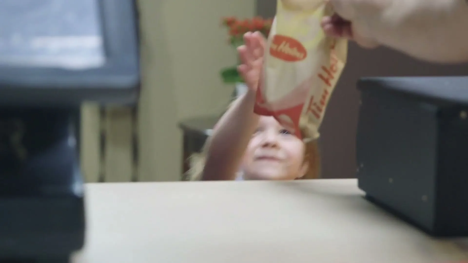 Tim Hortons "Tims Next Door" (2023) commercial still