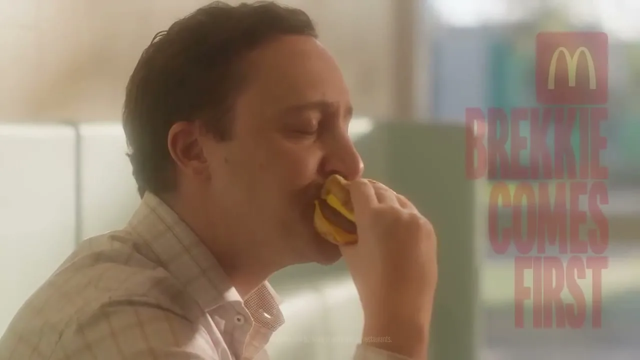 Macca's "McGriddles" (2025) commercial still
