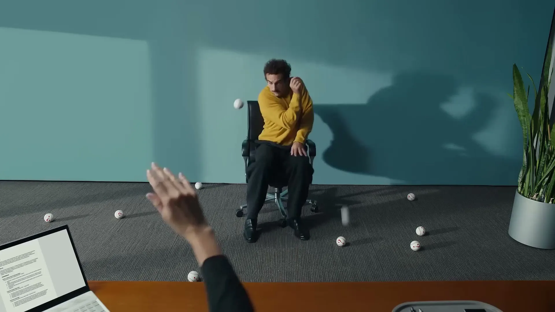 Indeed "REL - Career Scout - Curveballs :15" (2025) commercial still