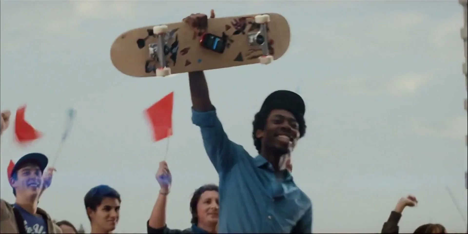 Vodafone "DJ Skateboard" (2024) commercial still