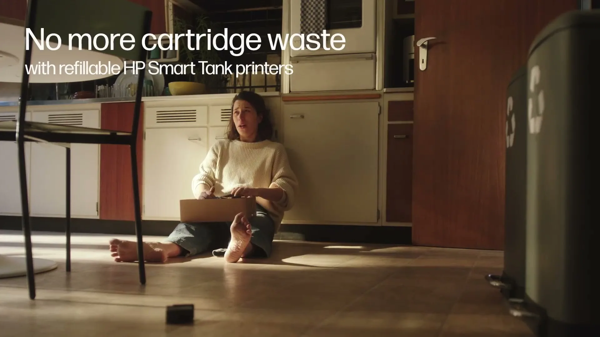 HP "Made To Be Less Hated - Ink Cartridge" (2024) commercial still