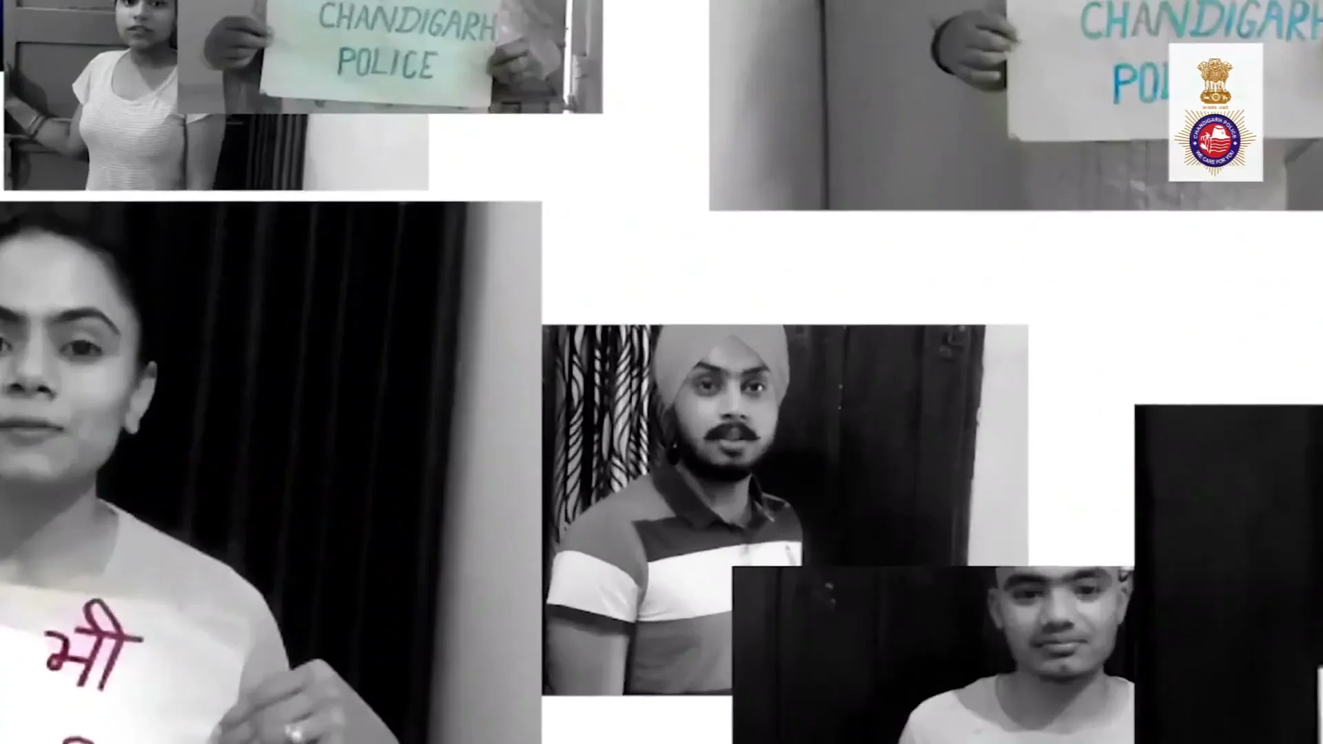 Indian Police Forces "I am Chandigarh Police" (2020) commercial still