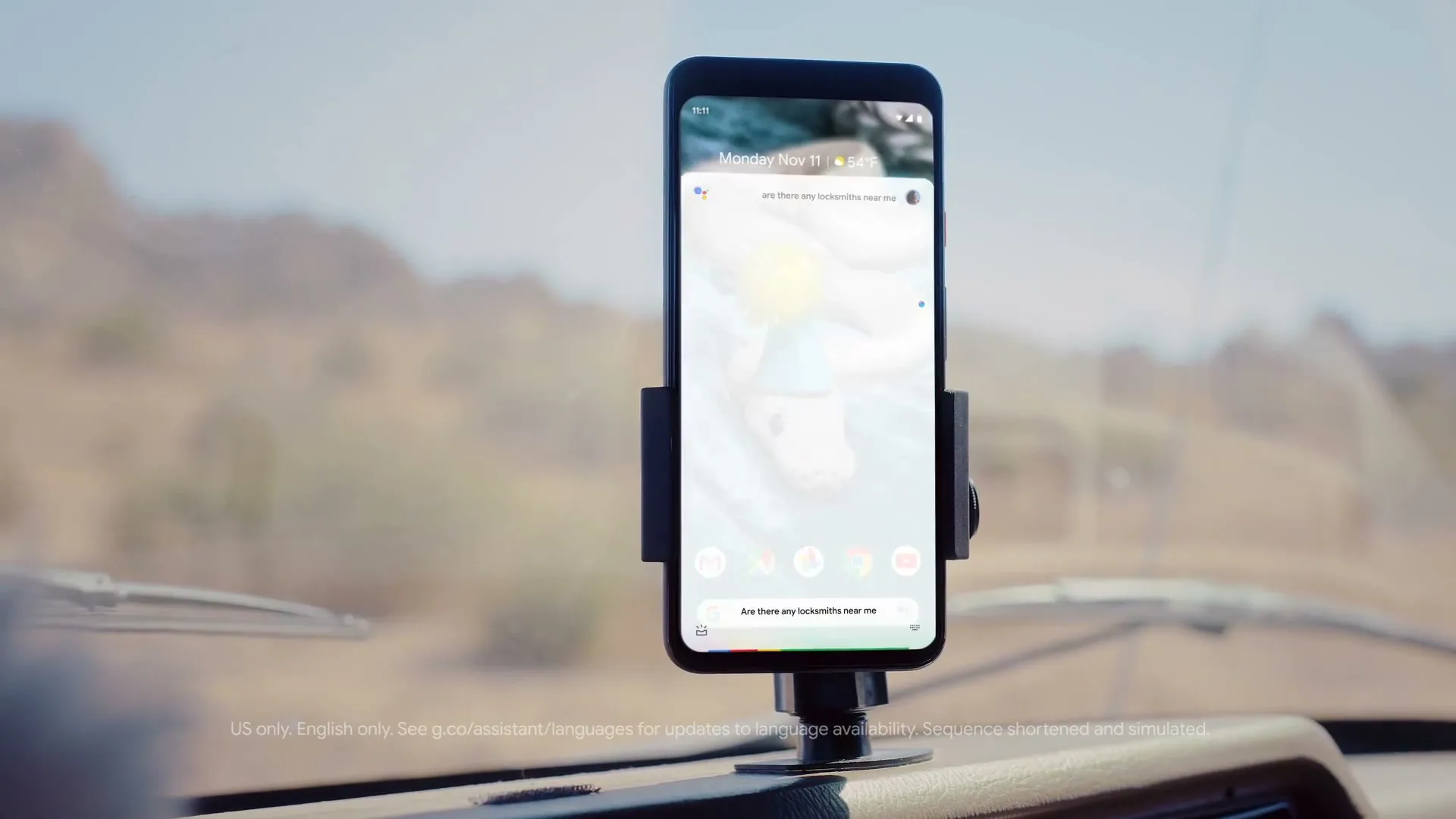 Google "Locksmith" (2022) commercial still