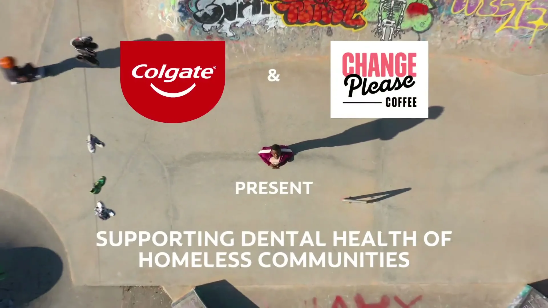Colgate x Change Please “Supporting Dental Health of Homeless Communities” (2022), frame 2