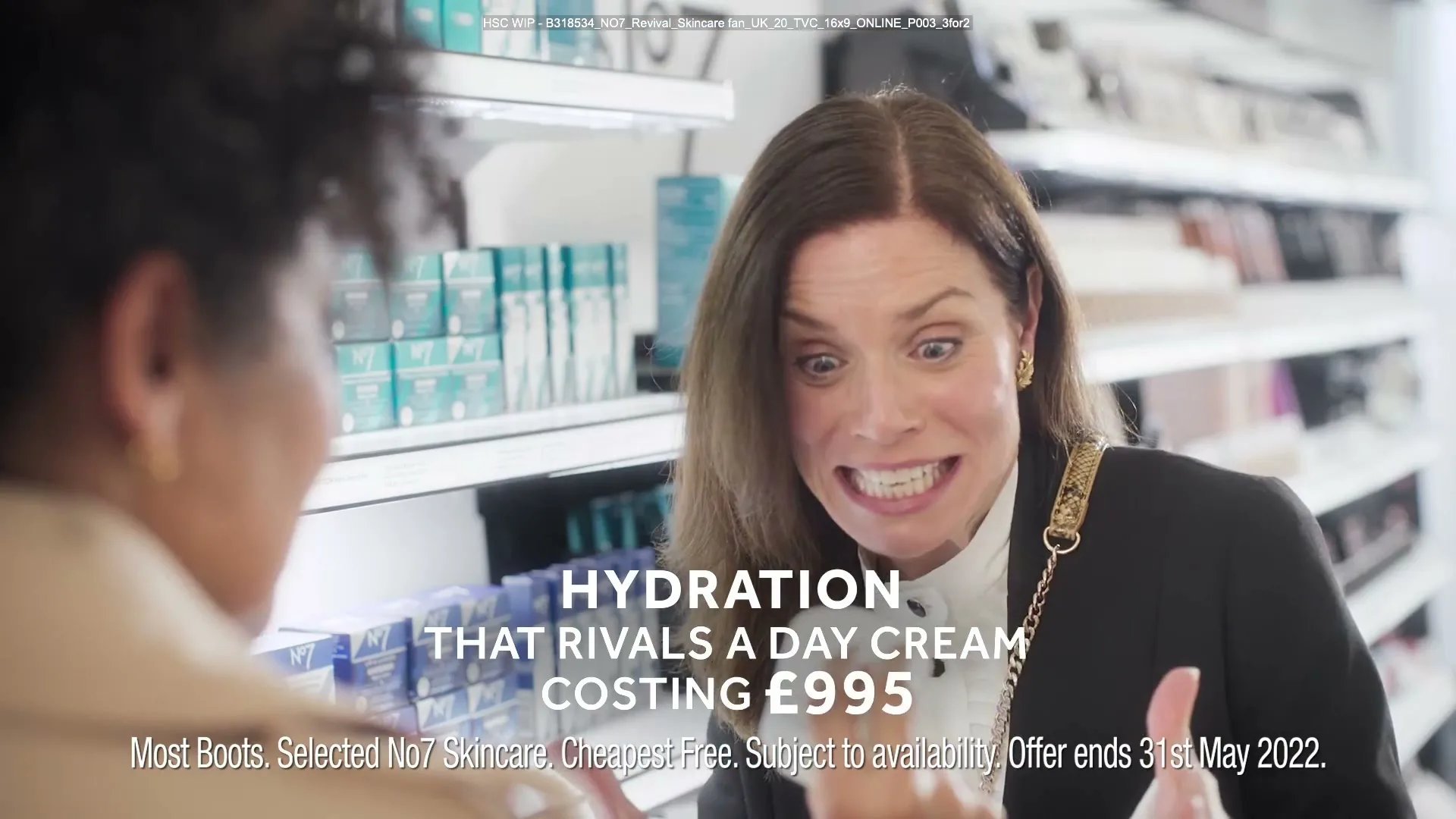 No7 "Revival 2.0/ UK's Hottest Skincare Secret" (2022) commercial still