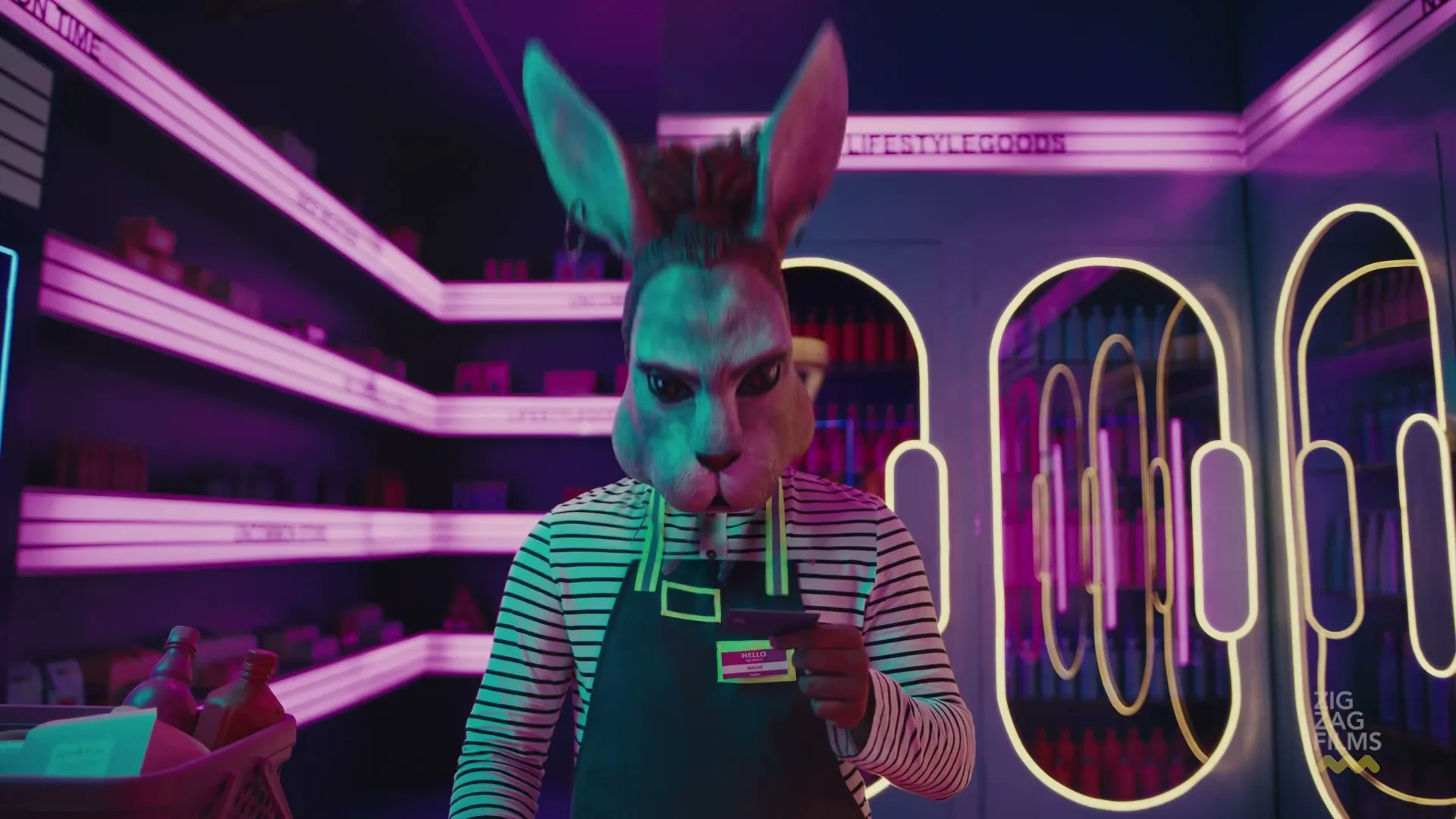 Slice Cards “Rabbit and Walrus” (2022), frame 6