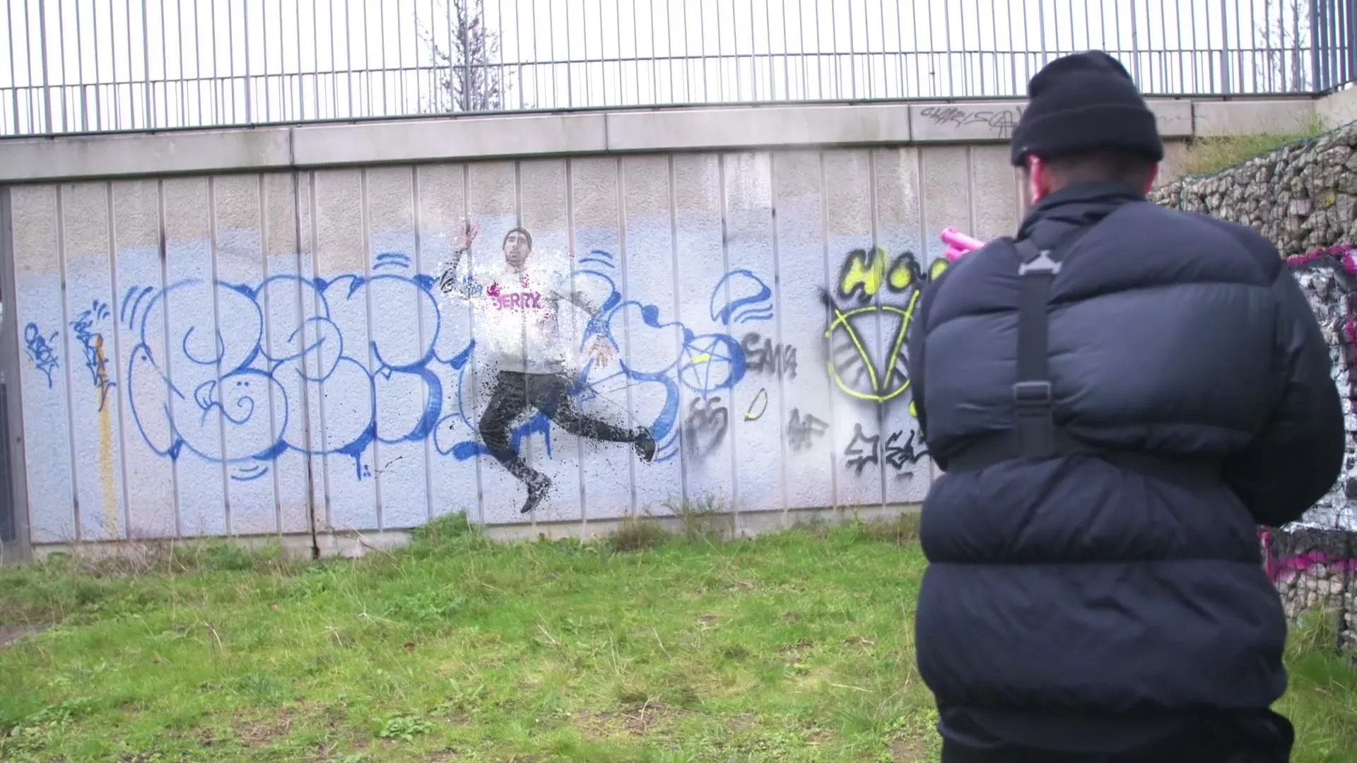 The Berry “Graffiti Gun”, directed by Andy Daly