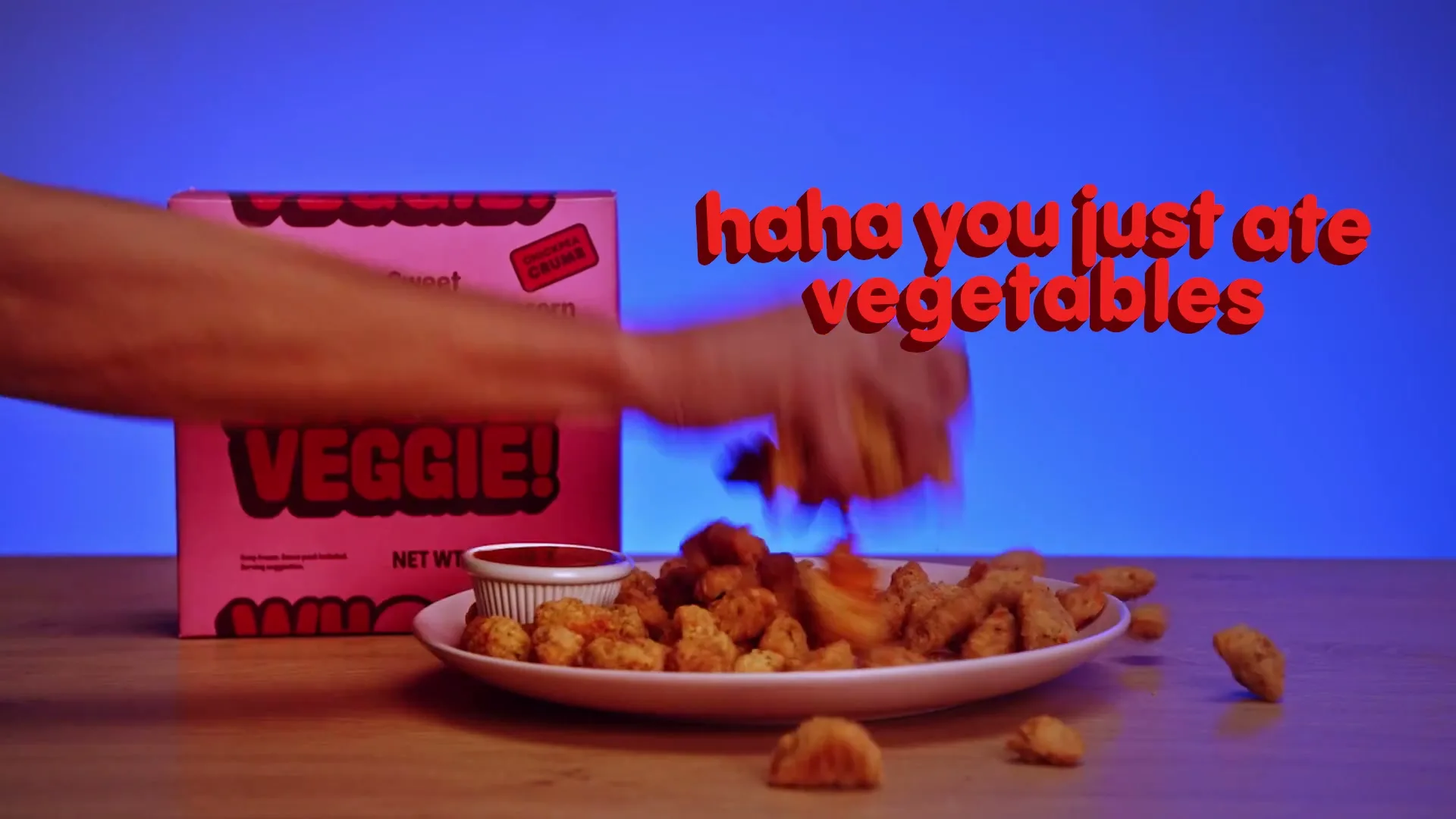 Wholly Veggie "Midnight Snacker" (2022) commercial still