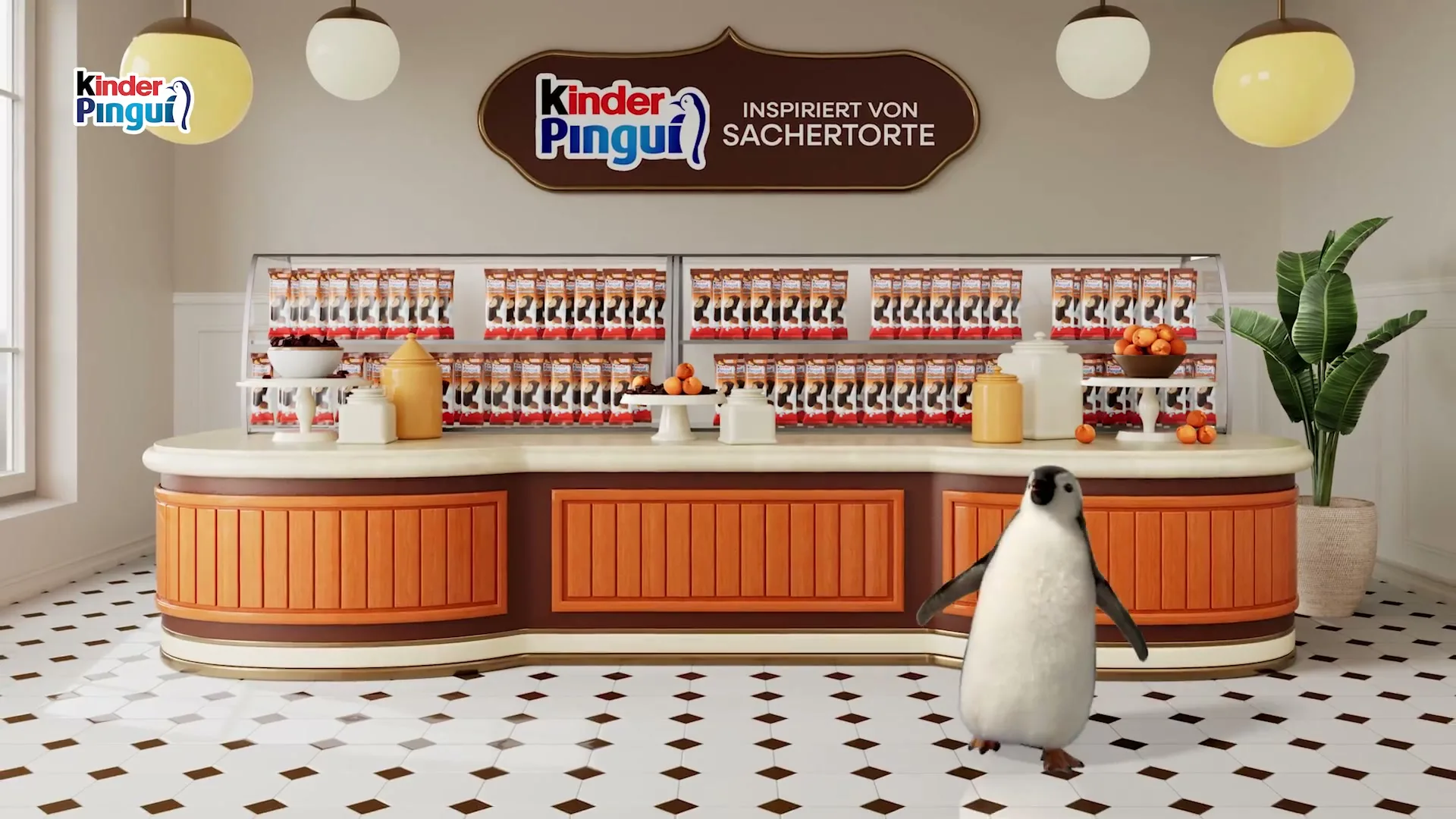 Ferrero “Kinder Pinguì Sacher” (2026), frame 3