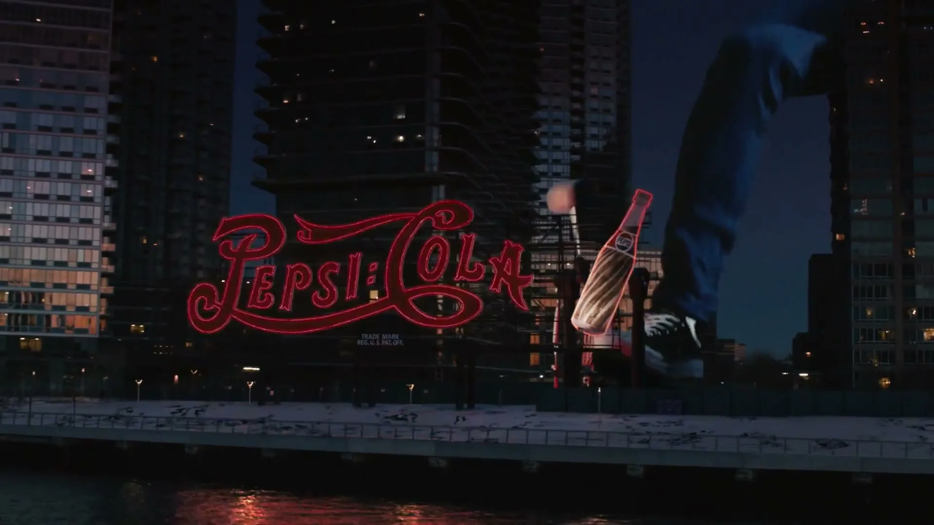 Pepsi “Get Hyped For Half Time” (2026), frame 5