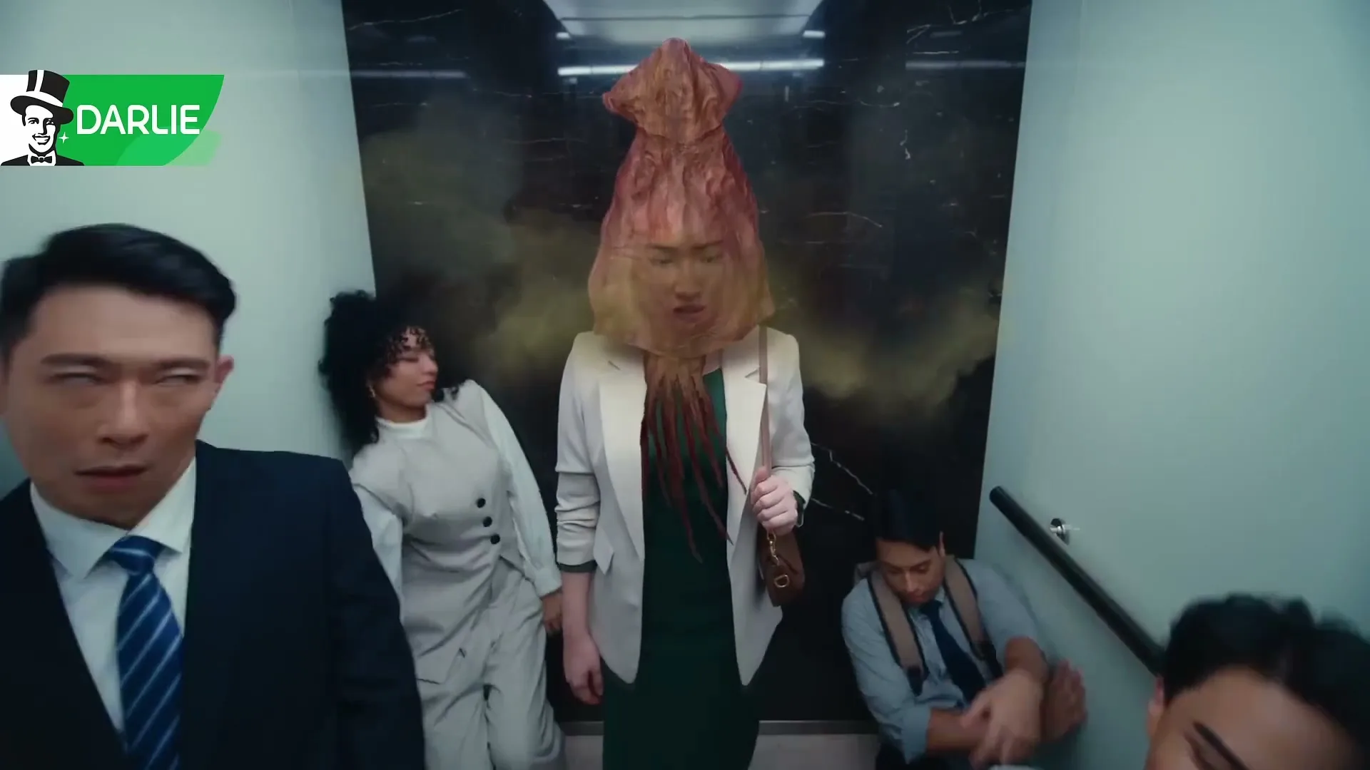 Hawley & Hazel Malaysia "Darlie Malaysia - Don't let your lunch ruin your afternoon meeting. Sambal sotong breath 🦑? Not on our watch" (2026) commercial still