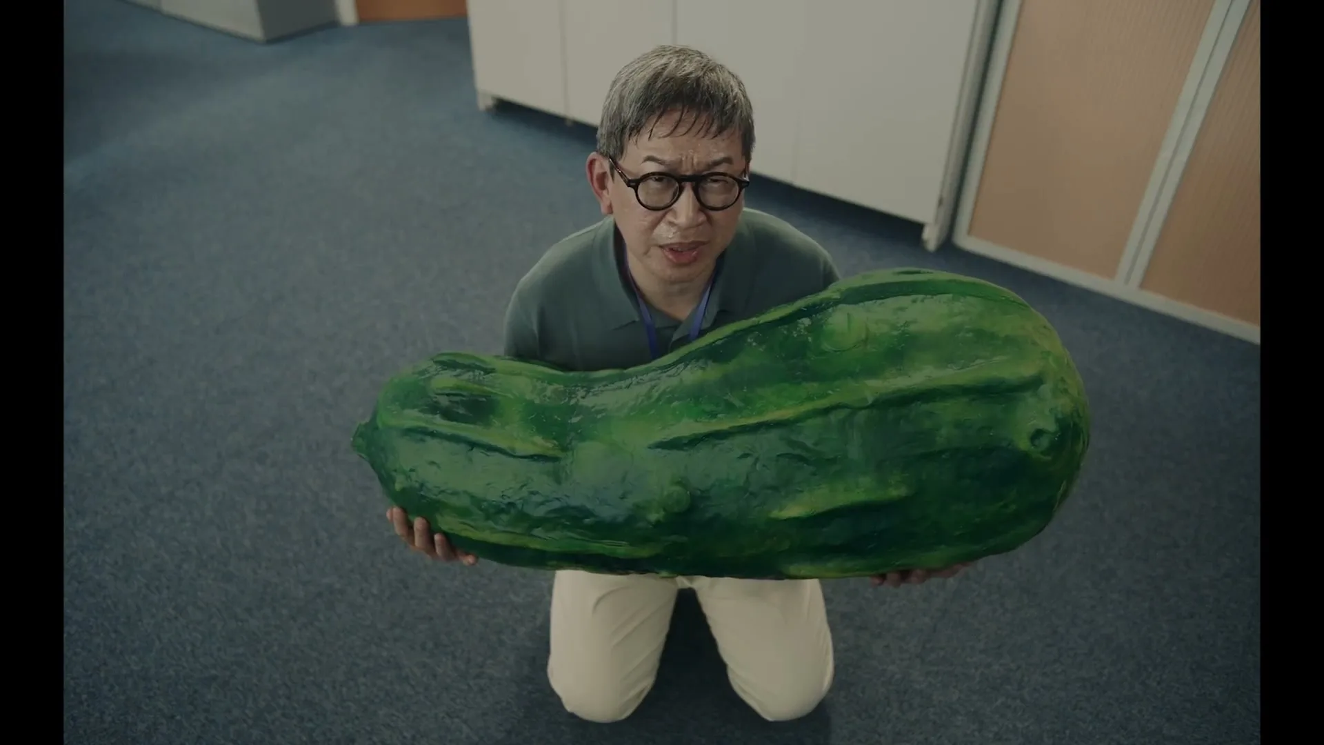 Gosh! “Mad About Veg - Fire Alarm” (2026), frame 4
