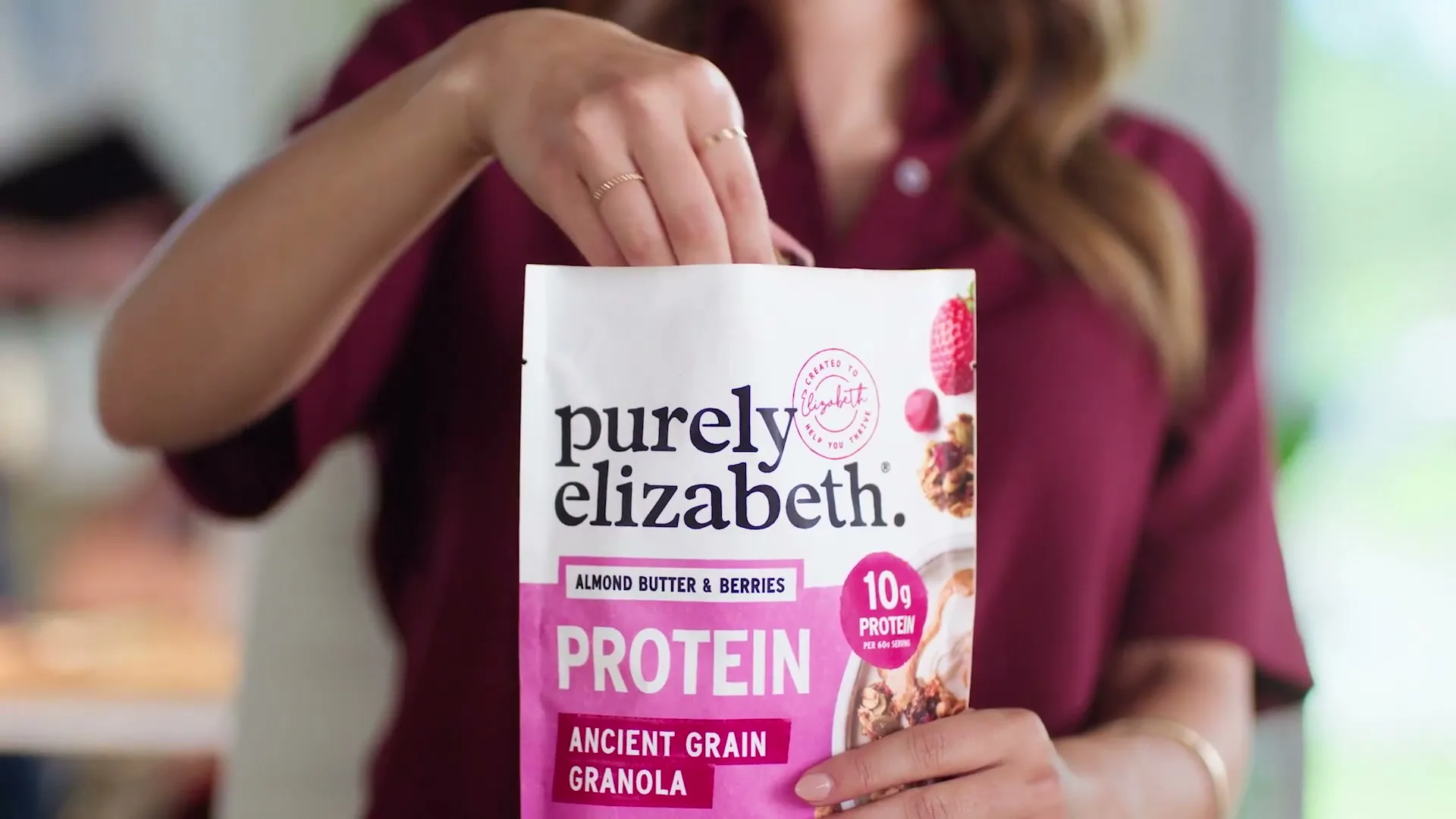 Purely Elizabeth “Protein Product Madness” (2026), frame 2