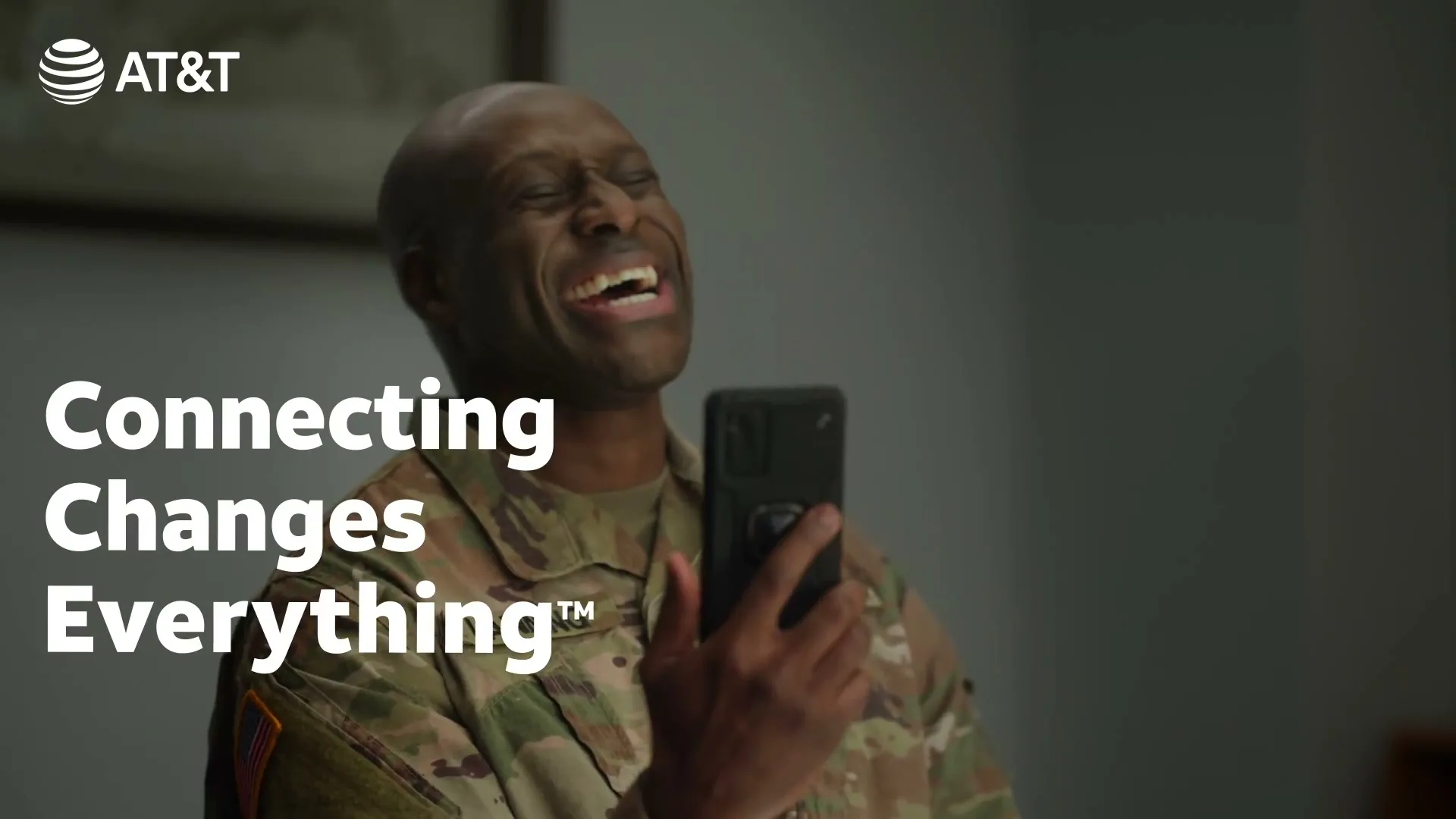 AT&T "Appreciation - Military - Active Duty" (2023) commercial still