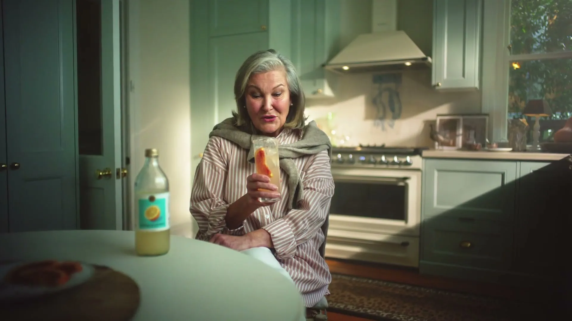 StrangeLove Beverage Co. "Drinks For Drinks Sake - Salted Grapefruit Mixer" (2025) commercial still