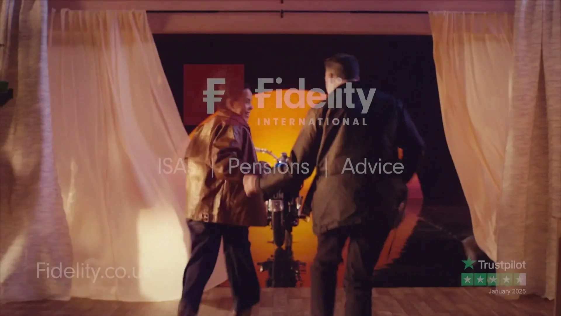 Fidelity International “Be Invested Campaign” (2025), frame 6