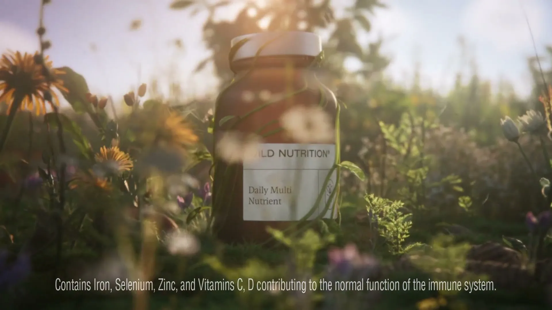 Wild Nutrition "Natures Power Bottled" (2025) commercial still