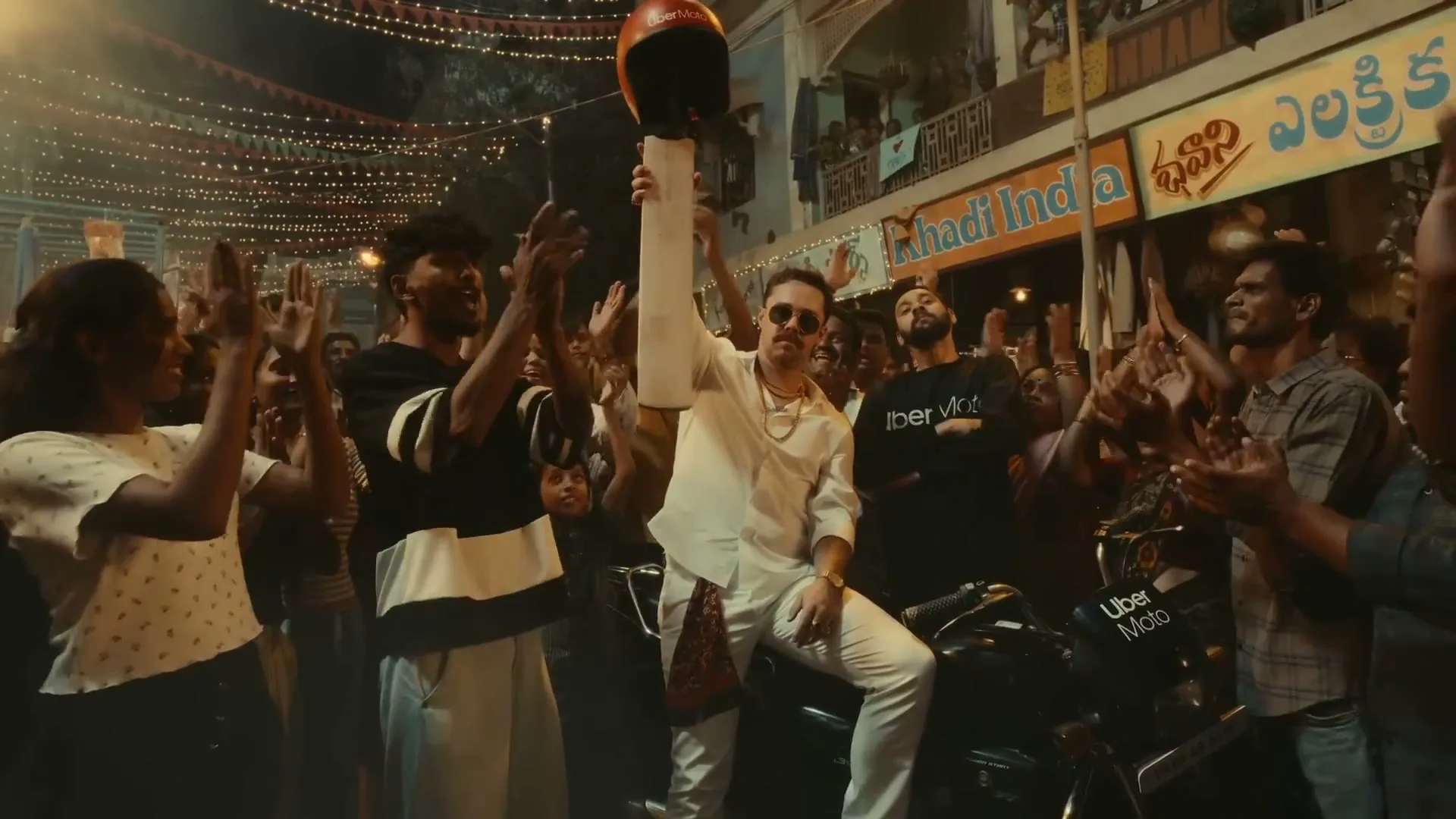 Uber India "Ride like a Hyderabaddie ft. Travis Head - Uber Moto" (2025) commercial still