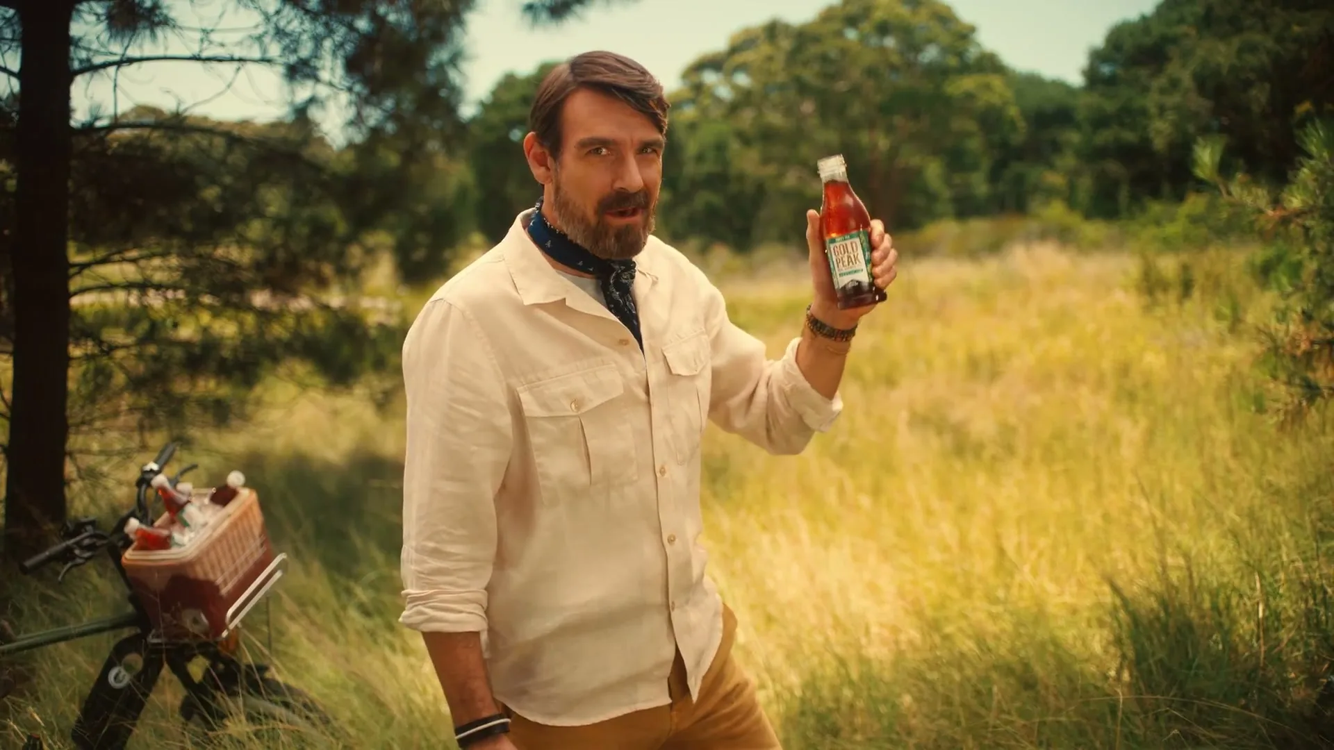 Gold Peak Tea "Strike Gold" (2025) commercial still