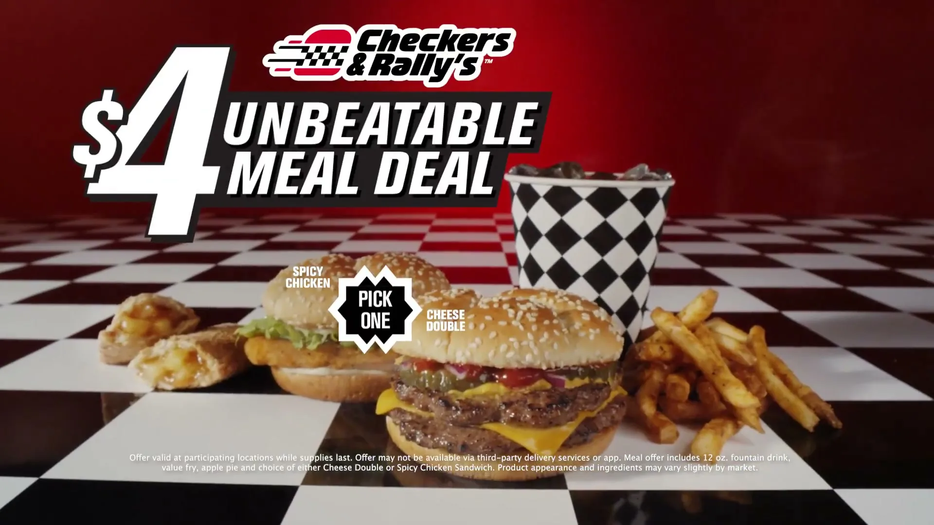 Checkers & Rally's “Glow Up” (2025), frame 2