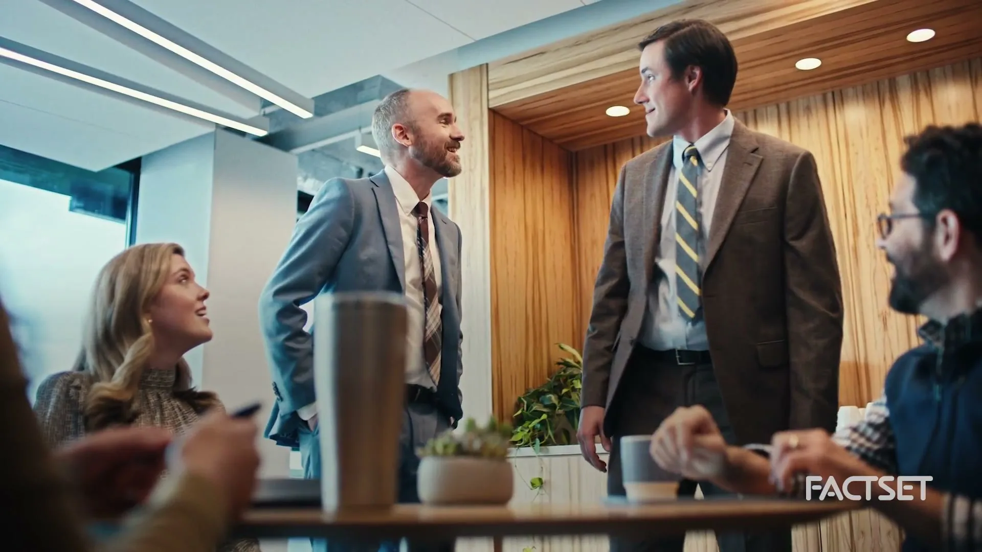 FactSet "Not Just the Facts - Chickens" (2025) commercial still