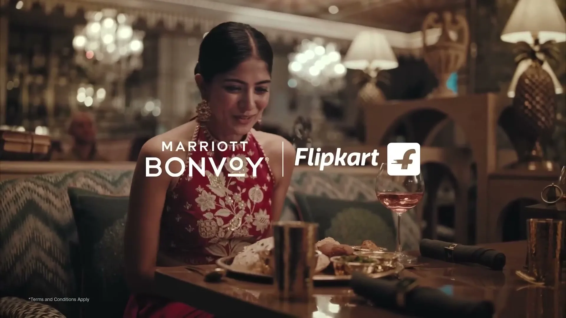 Flipkart "x Marriott Bonvoy - Earn Marriott Bonvoy Points for Your Flipkart Purchase One" (2025) commercial still