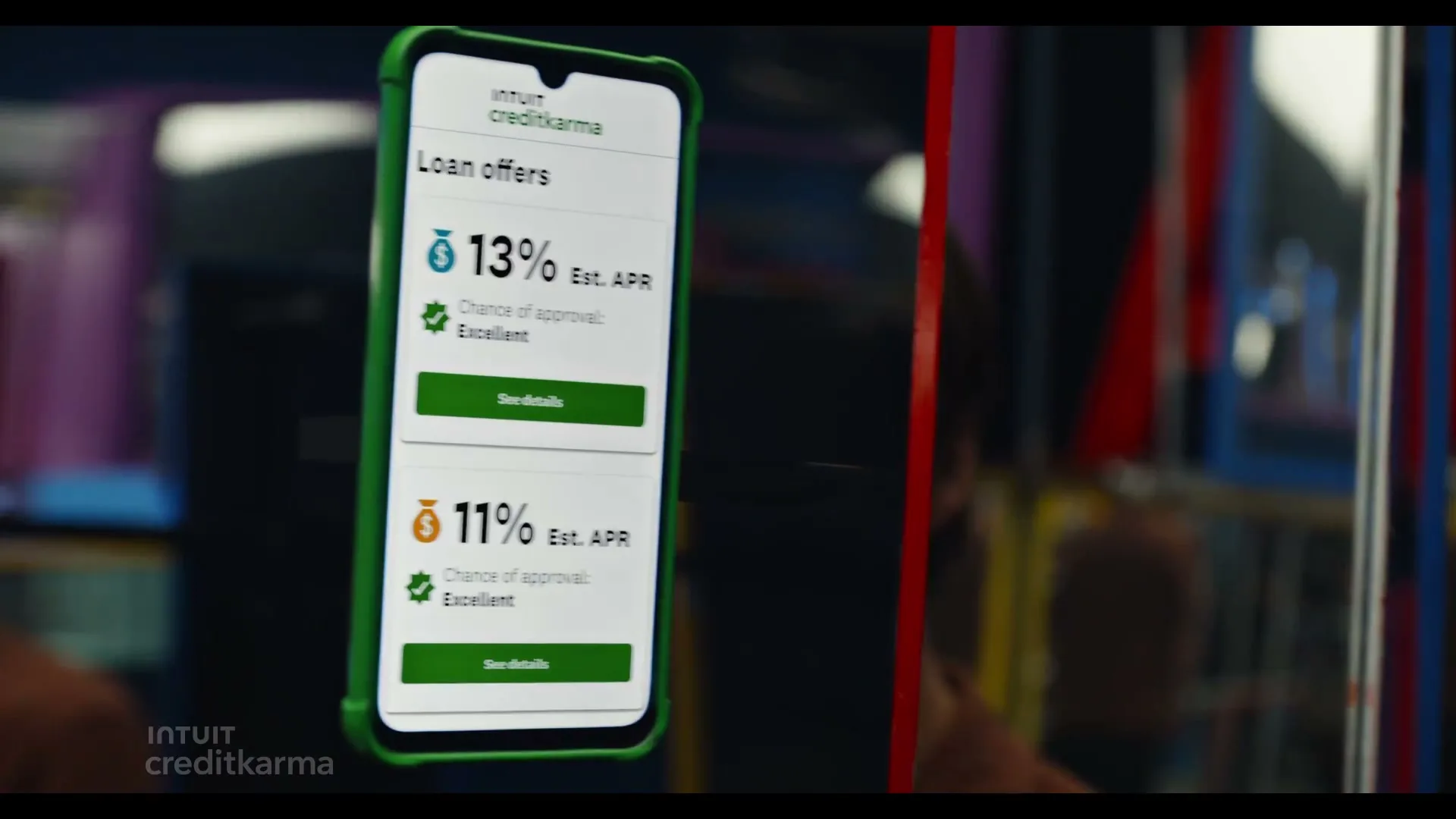 Intuit Credit Karma “Reflective Rates :30” (2025), frame 4