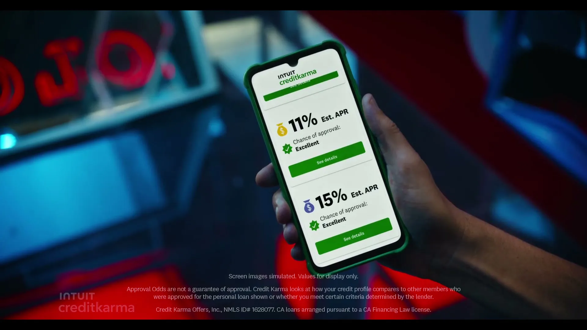 Intuit Credit Karma “Reflective Rates :30” (2025), frame 5