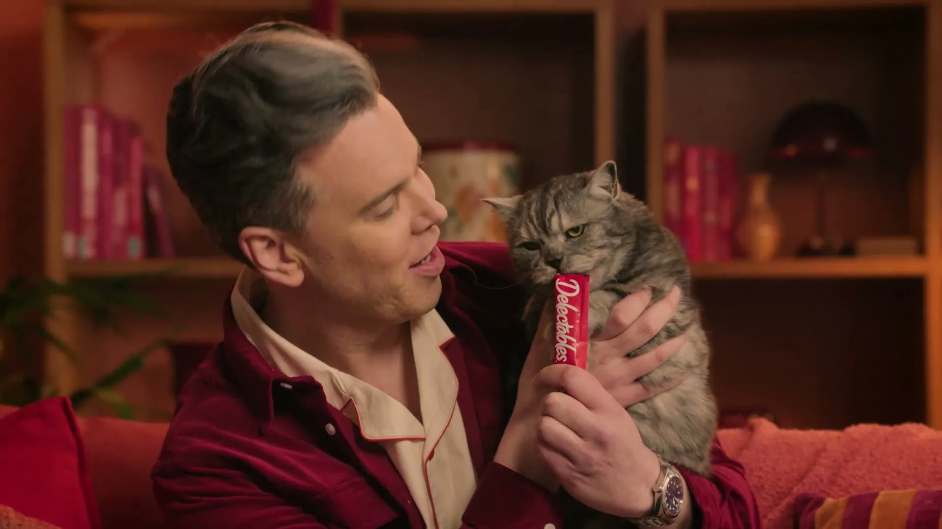 Unicharm Australasia "Delectables Squeeze Up Cat Food" (2025) commercial still