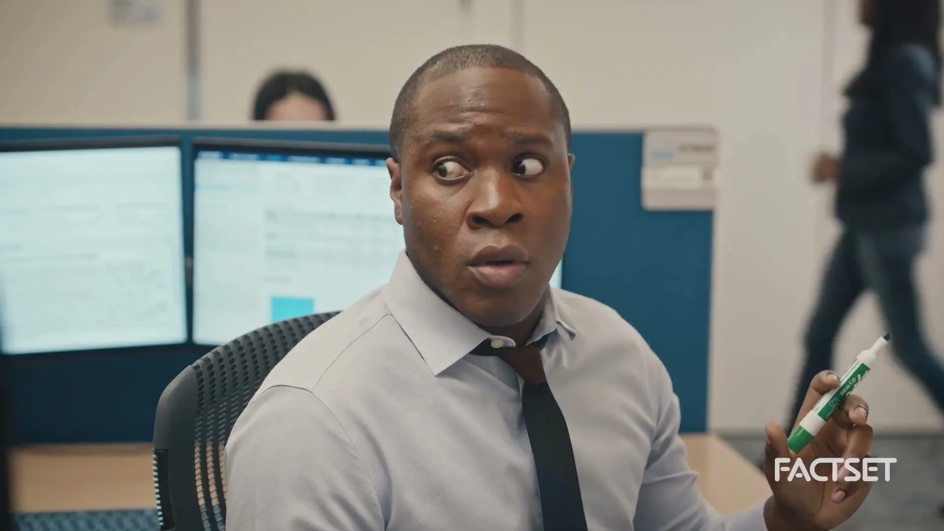 FactSet "Not Just The Facts - Lefties" (2024) commercial still
