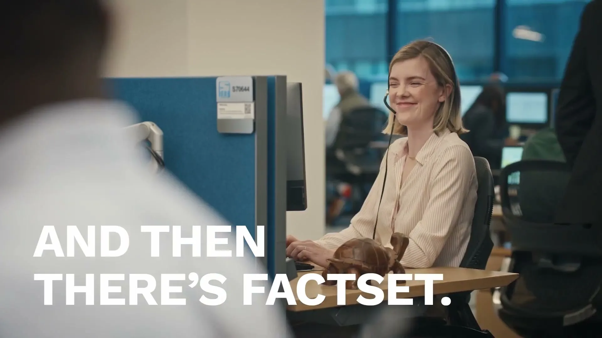 FactSet "Lefties" (2024) commercial still