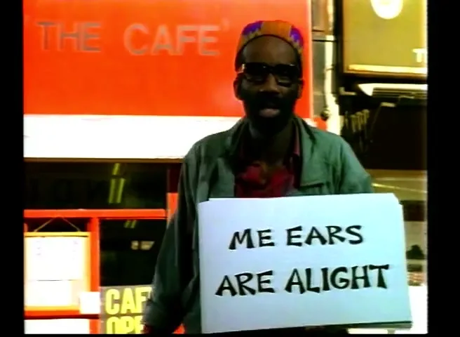 Maxell “Israelites” (1990), frame 2