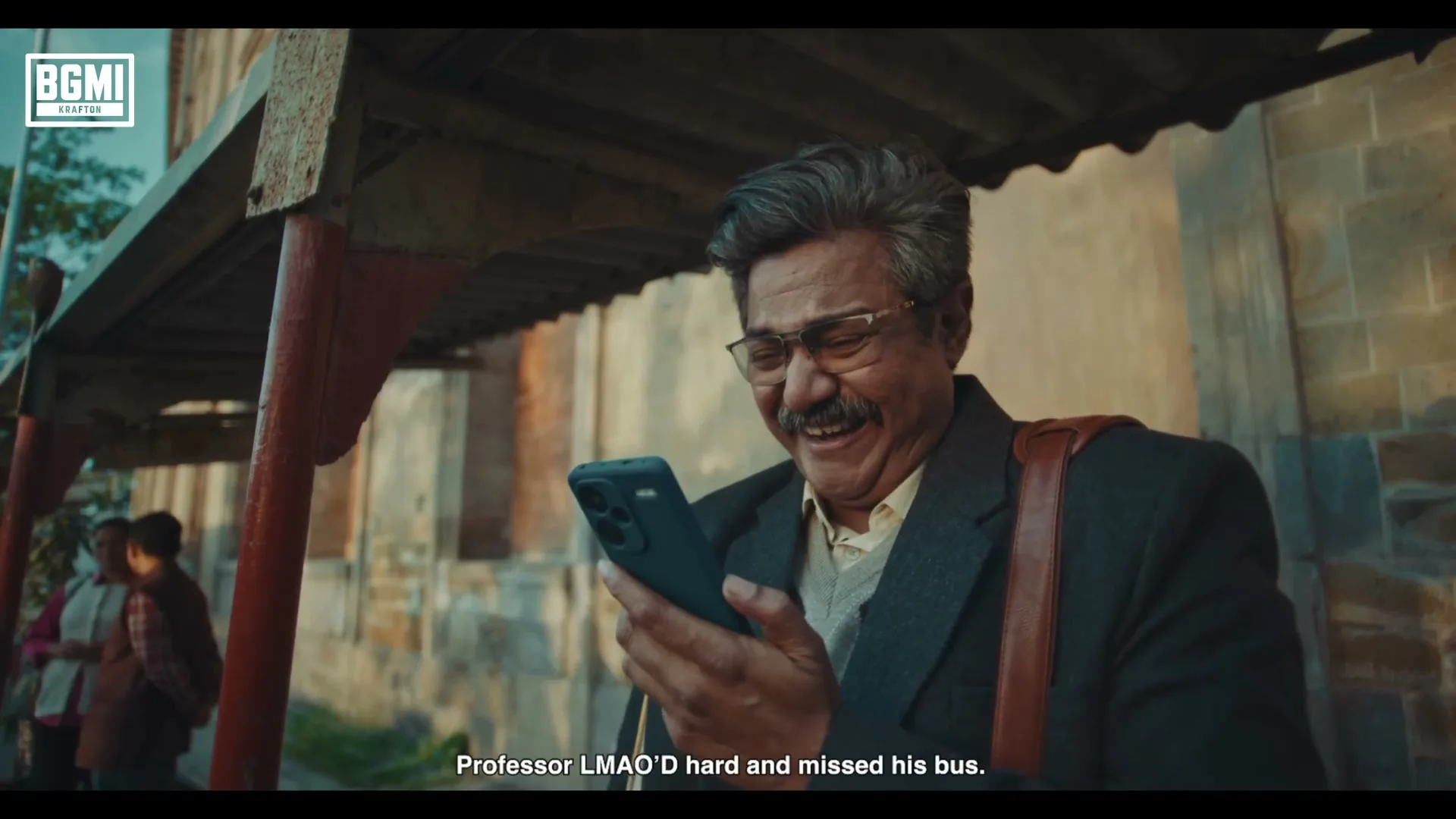 BGMI "Sharma Ji Aur Goldie Ki Kahaani" (2024) commercial still