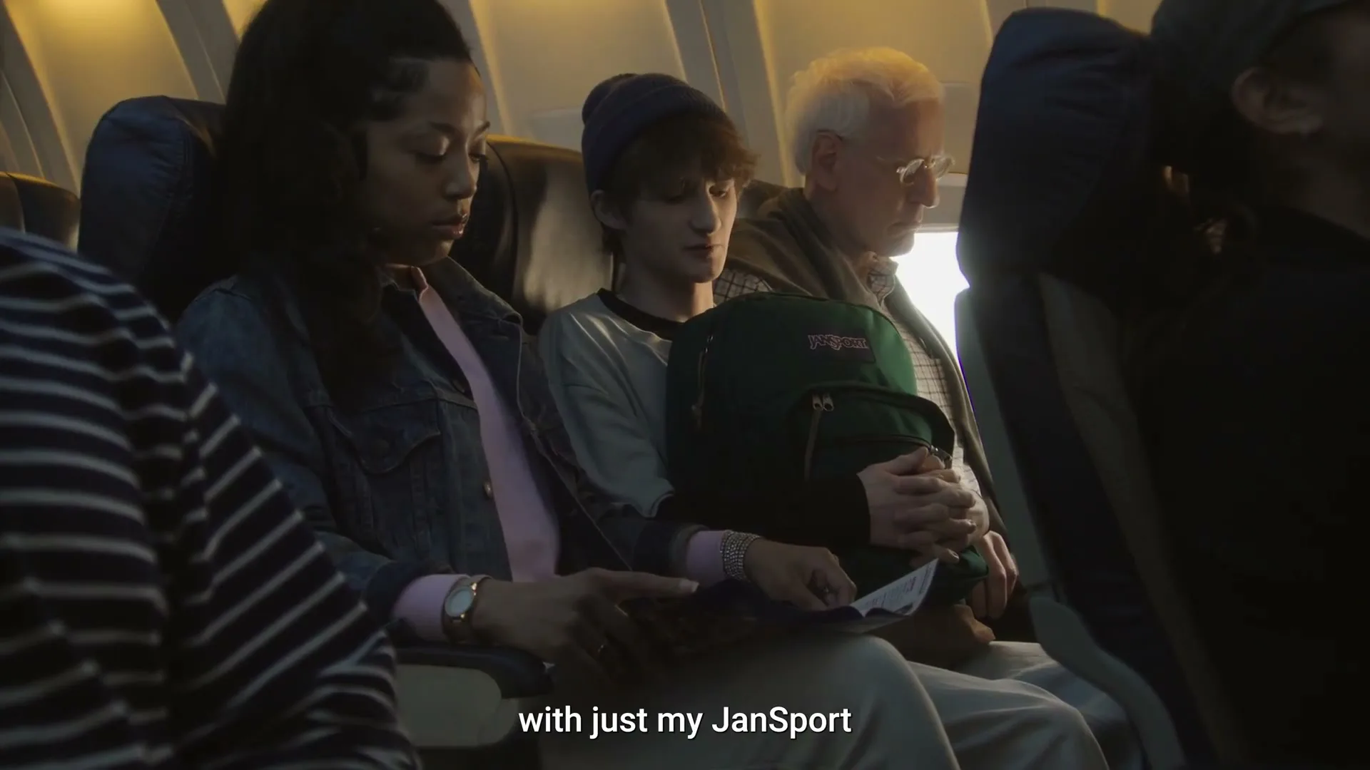JanSport “Why Am I On a Plane” (2024)