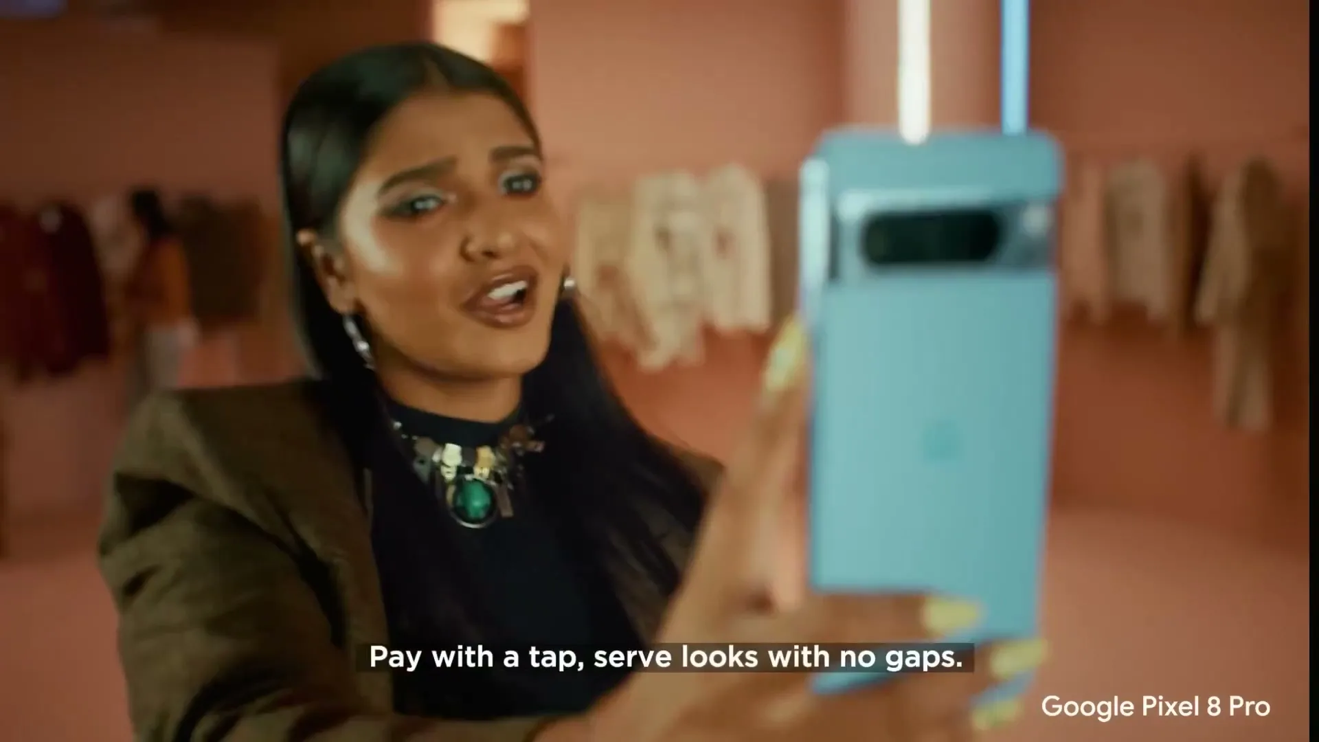 Google India "Tap to Pay Slay on Repeat" (2024) commercial still