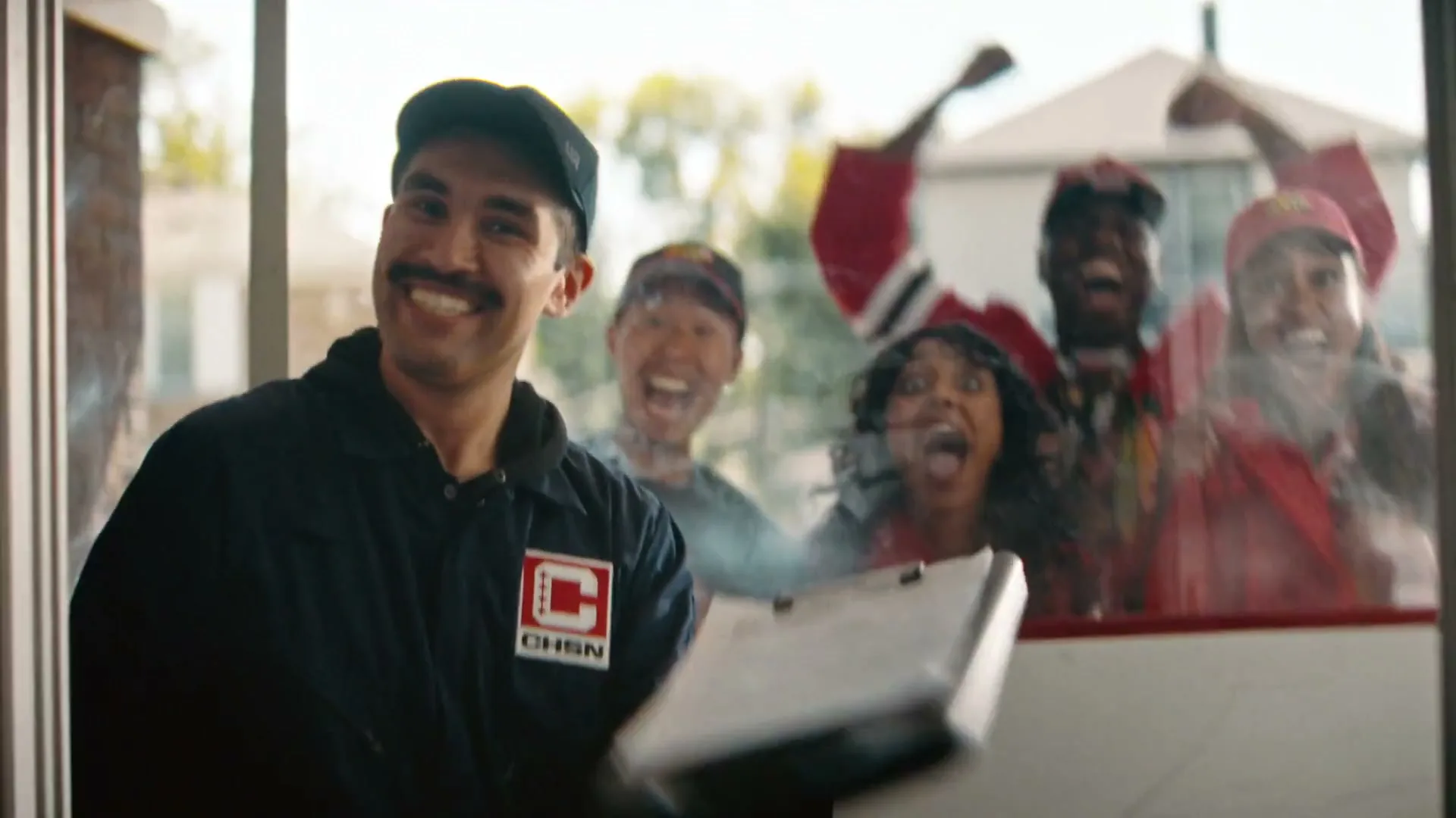 Chicago Sports Network "Delivery" (2024) commercial still