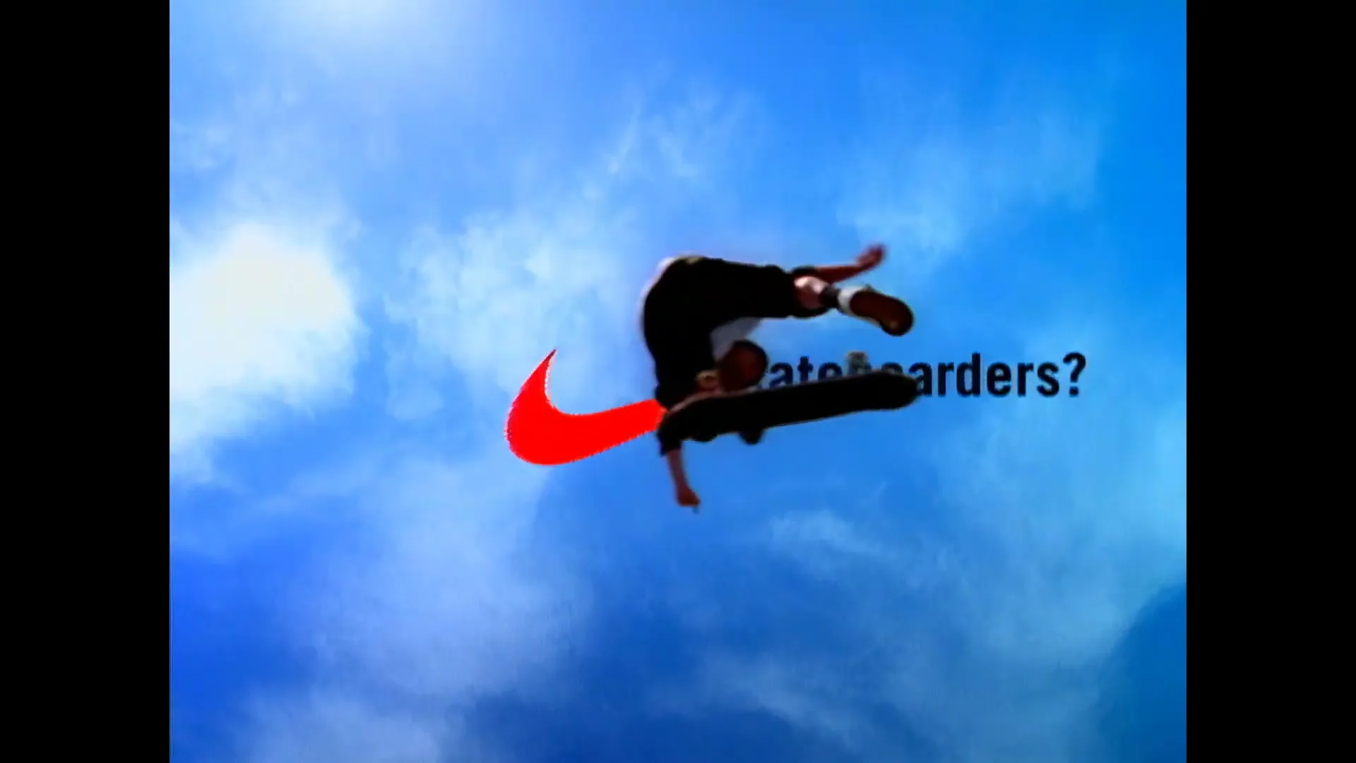 Nike "Skateboarding: Running" (1998) commercial still