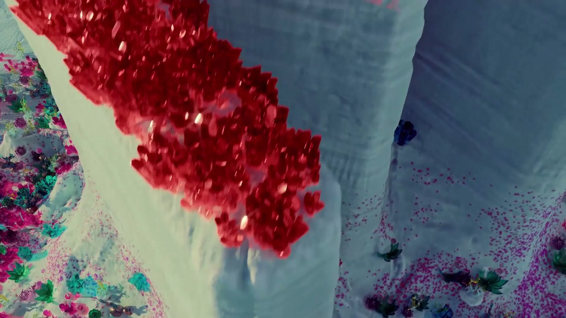 Virgin Media "More - Idents - Mount Crystal" (2023) commercial still