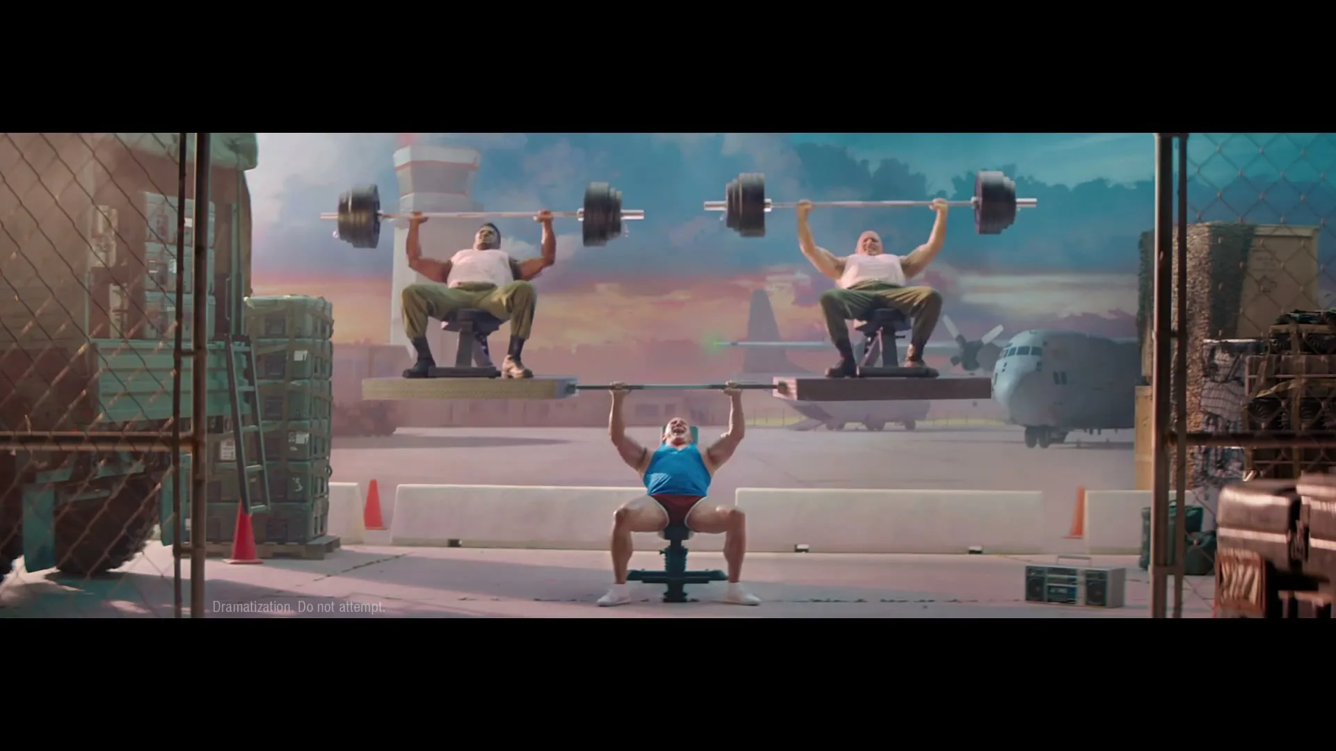 Advil “Benchpress”, directed by Daniel Sheppard