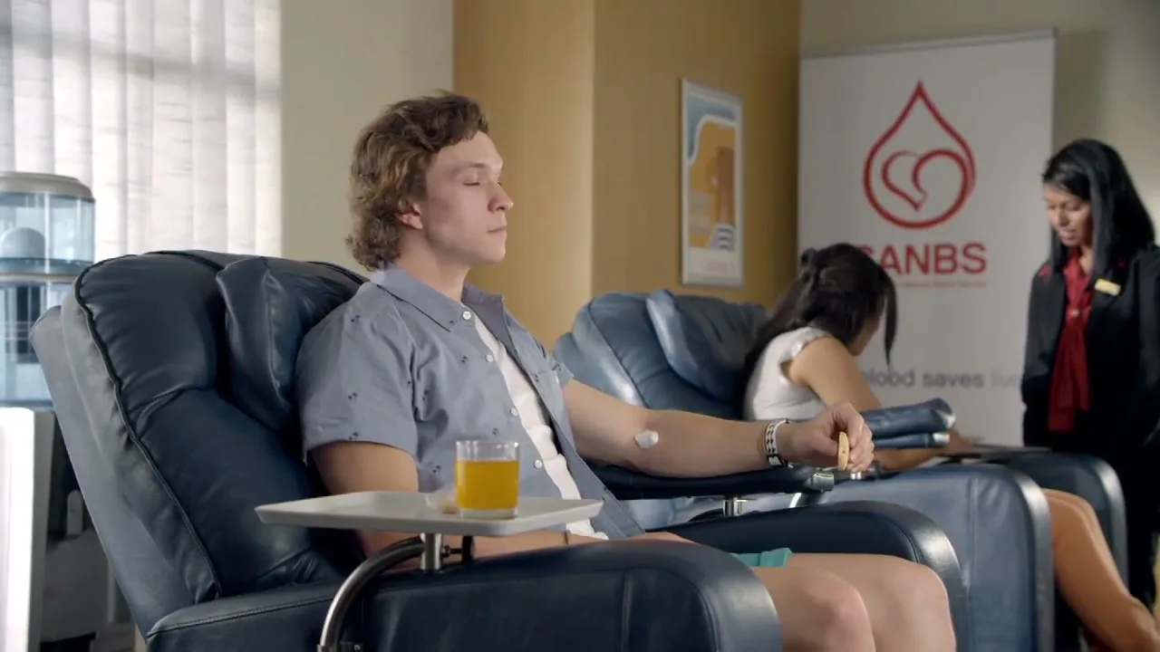 South African National Blood Service "Prawn Surprise" (2025) commercial still