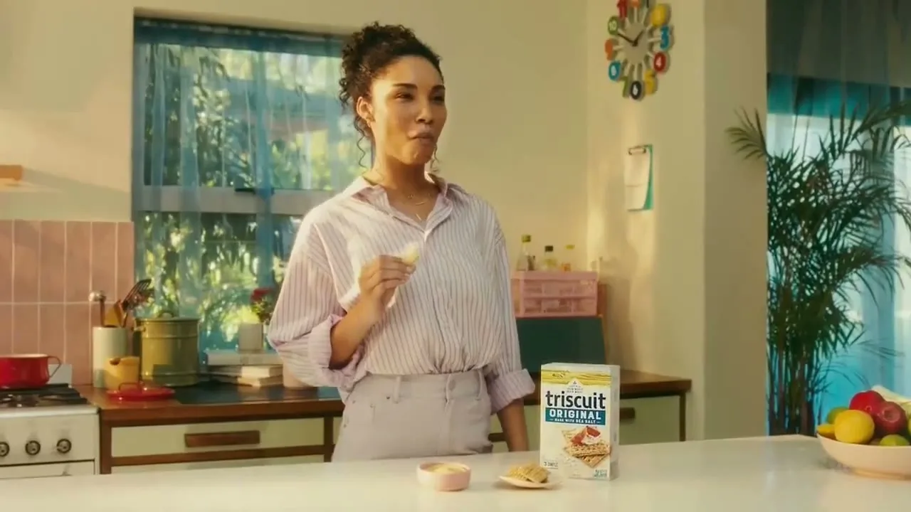 Mondelēz International "Triscuit" (2024) commercial still