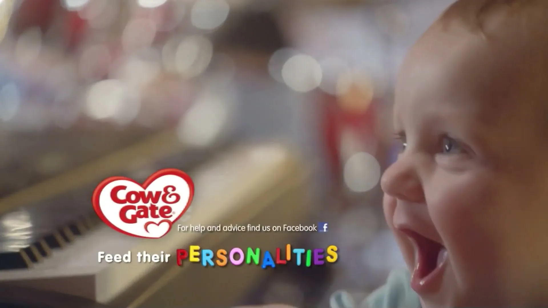 Cow & Gate Baby Nutrition "Supergroup" (2013) commercial still