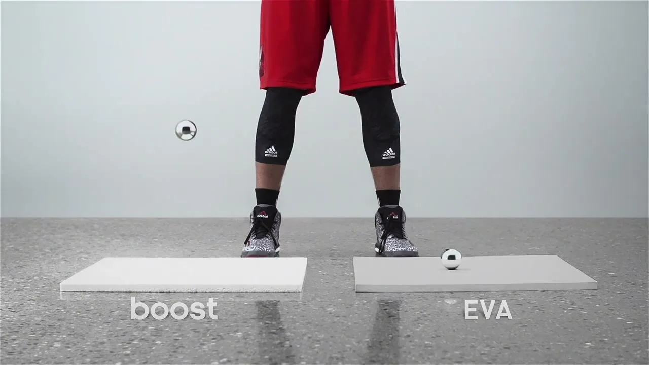 Adidas "Boost Feel the Difference" (2023) commercial still