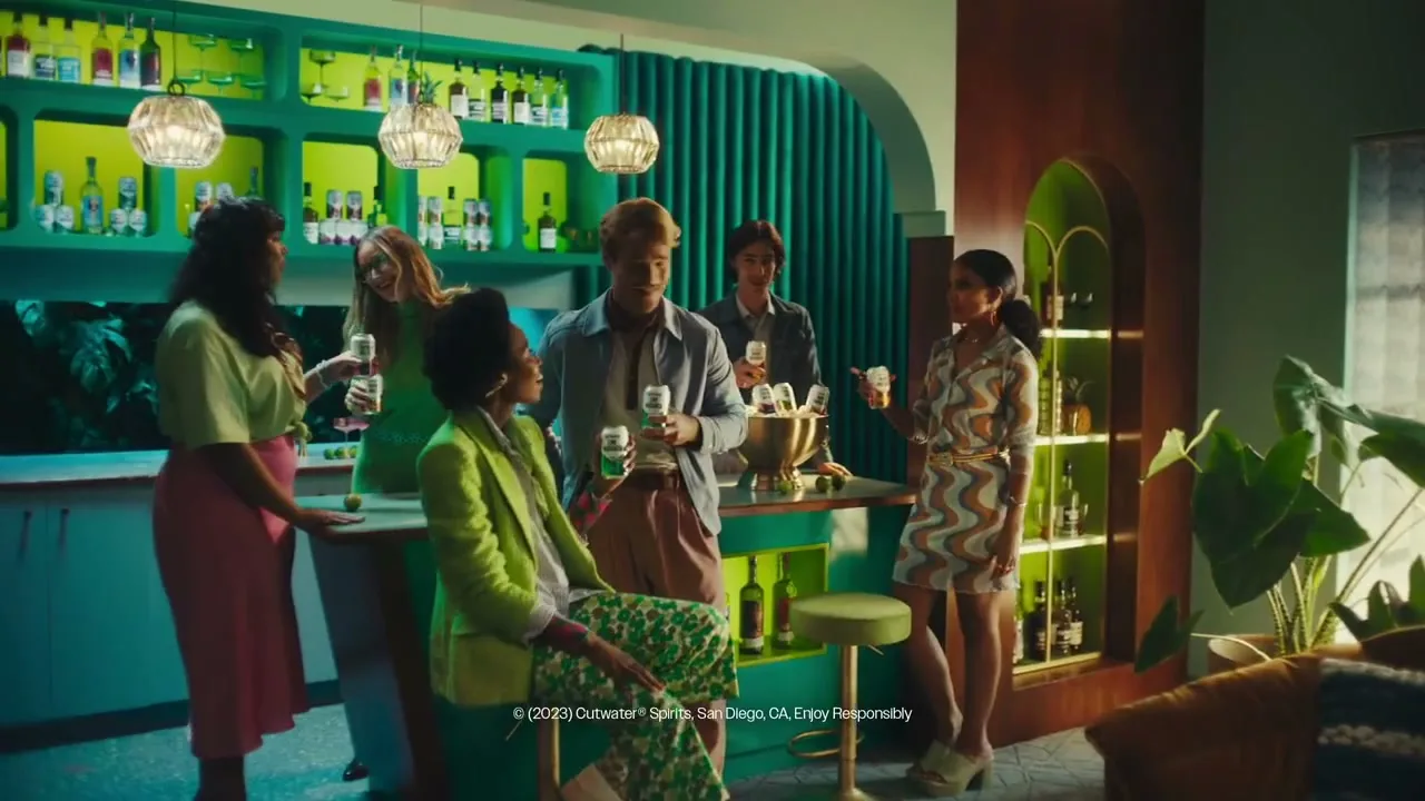 Cutwater "At Home" (2023) commercial still