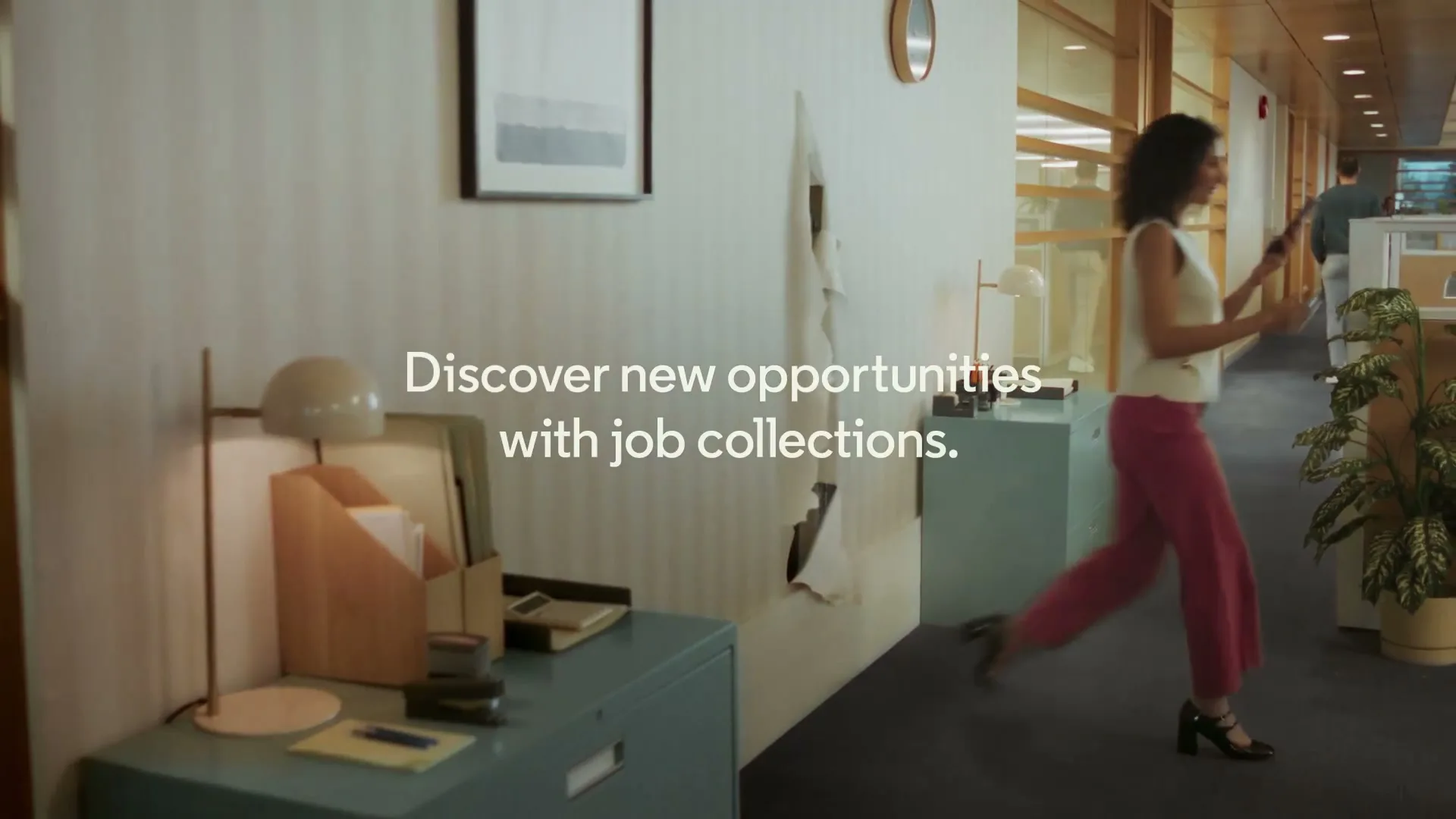 LinkedIn "Wallpaper" (2025) commercial still