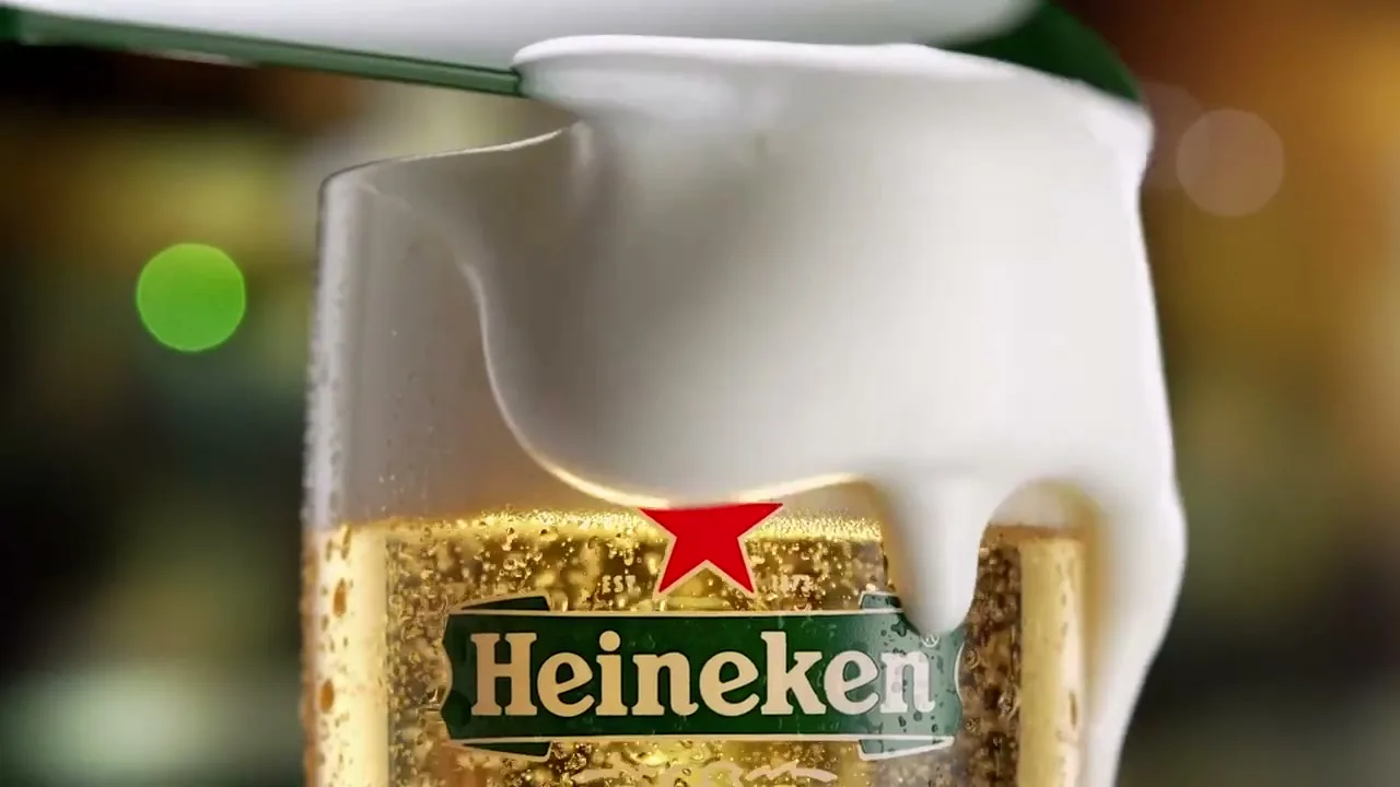 Heineken "Beer Porn" (2025) commercial still