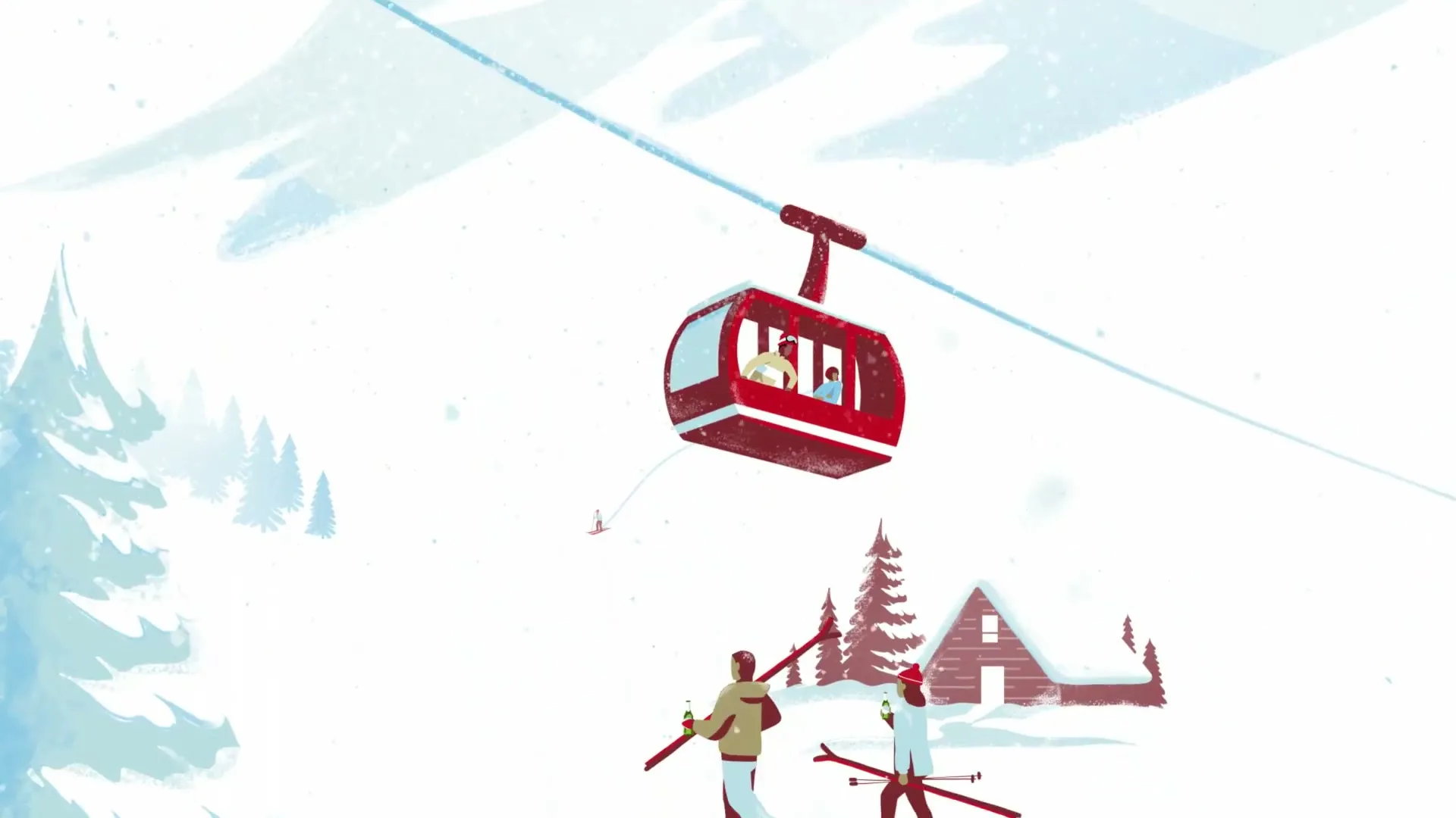Stella Artois “Snowglobe Ski Lift” (2025)