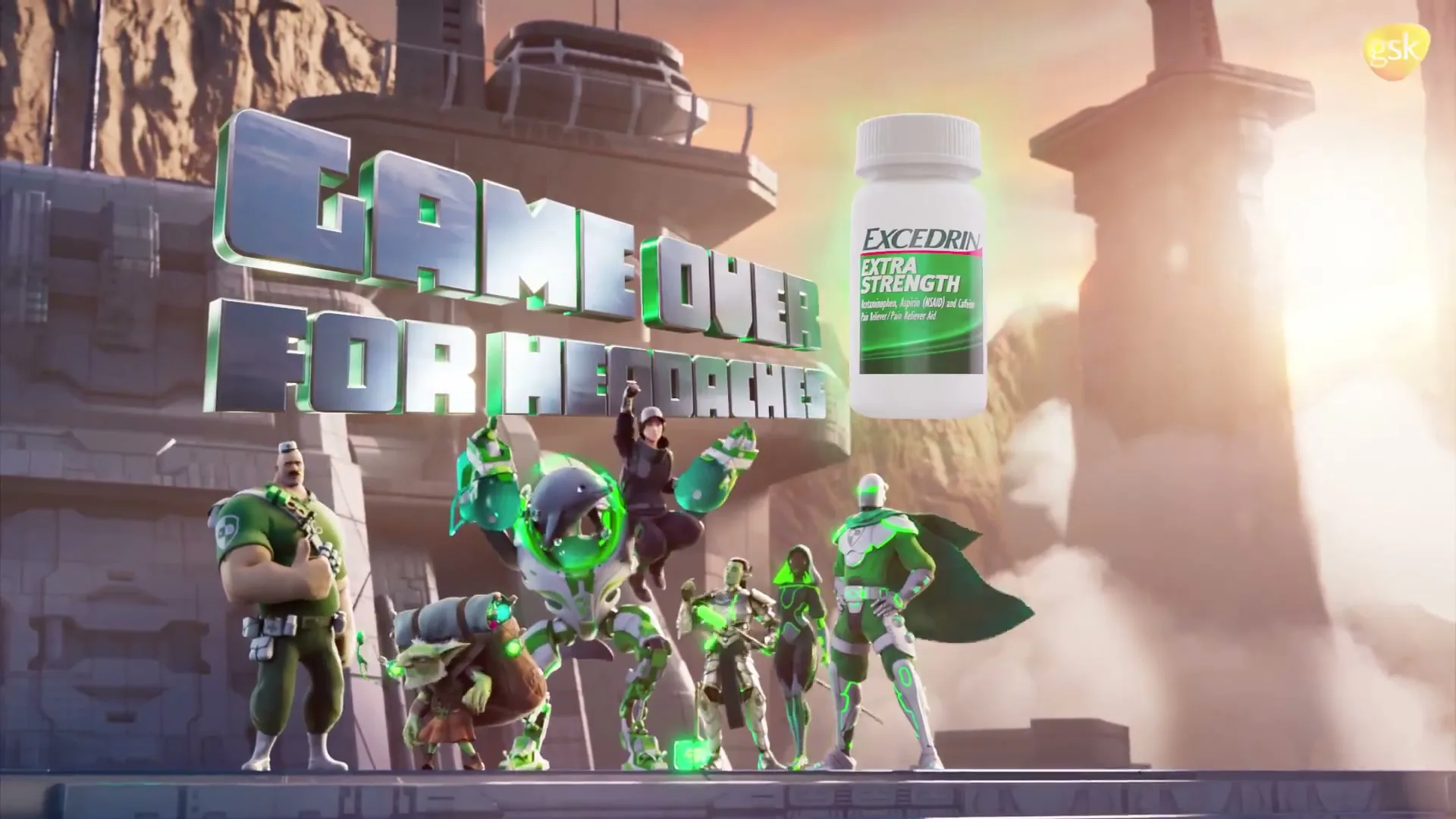 Excedrin "Battle" (2025) commercial still