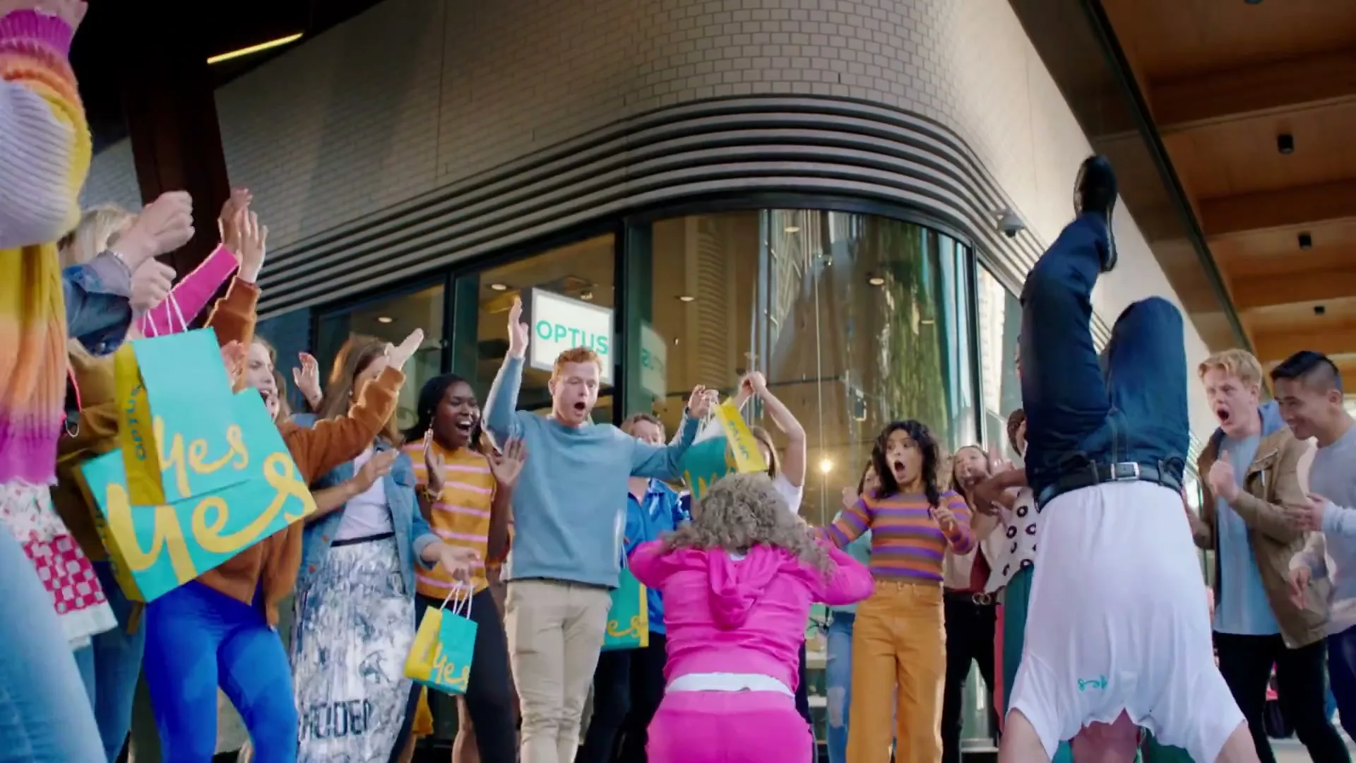 Optus “Optus - The Line” (2025), frame 6