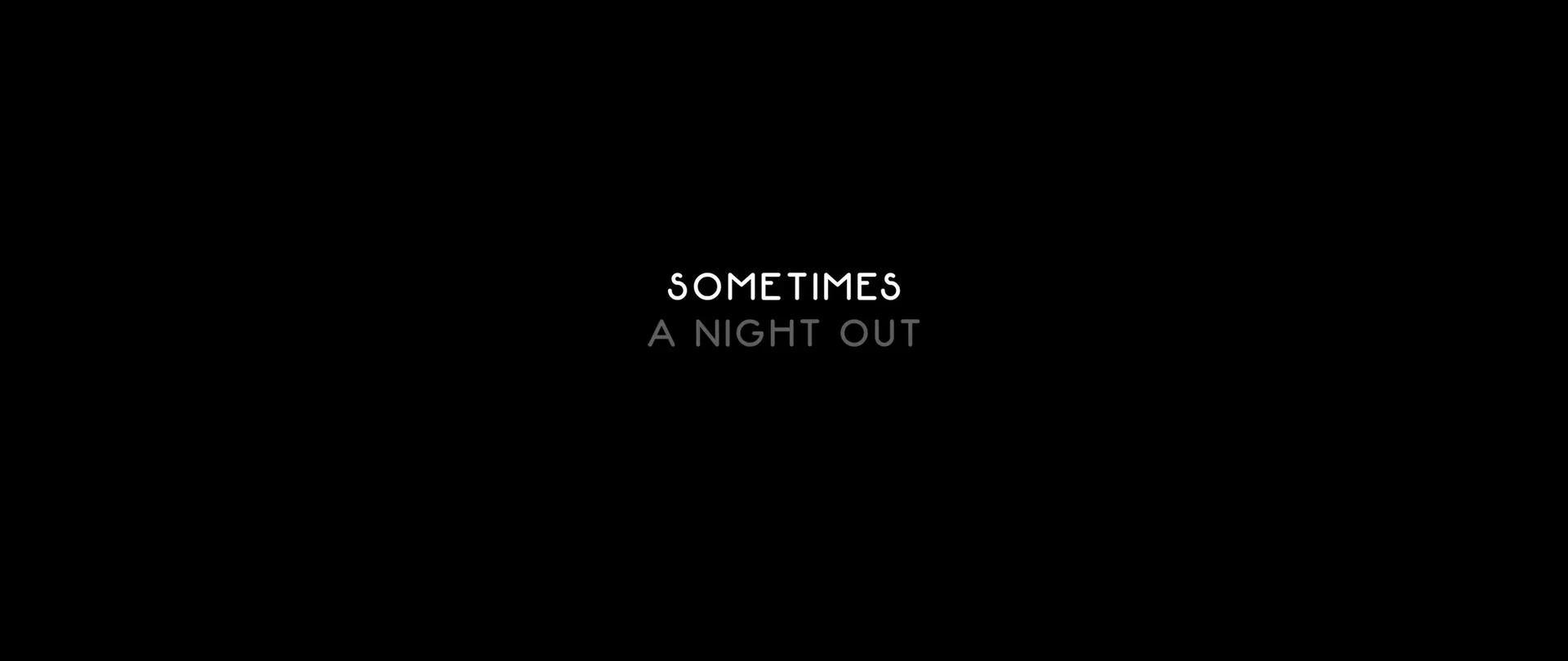 Short Film "Night Out" (2025) commercial still